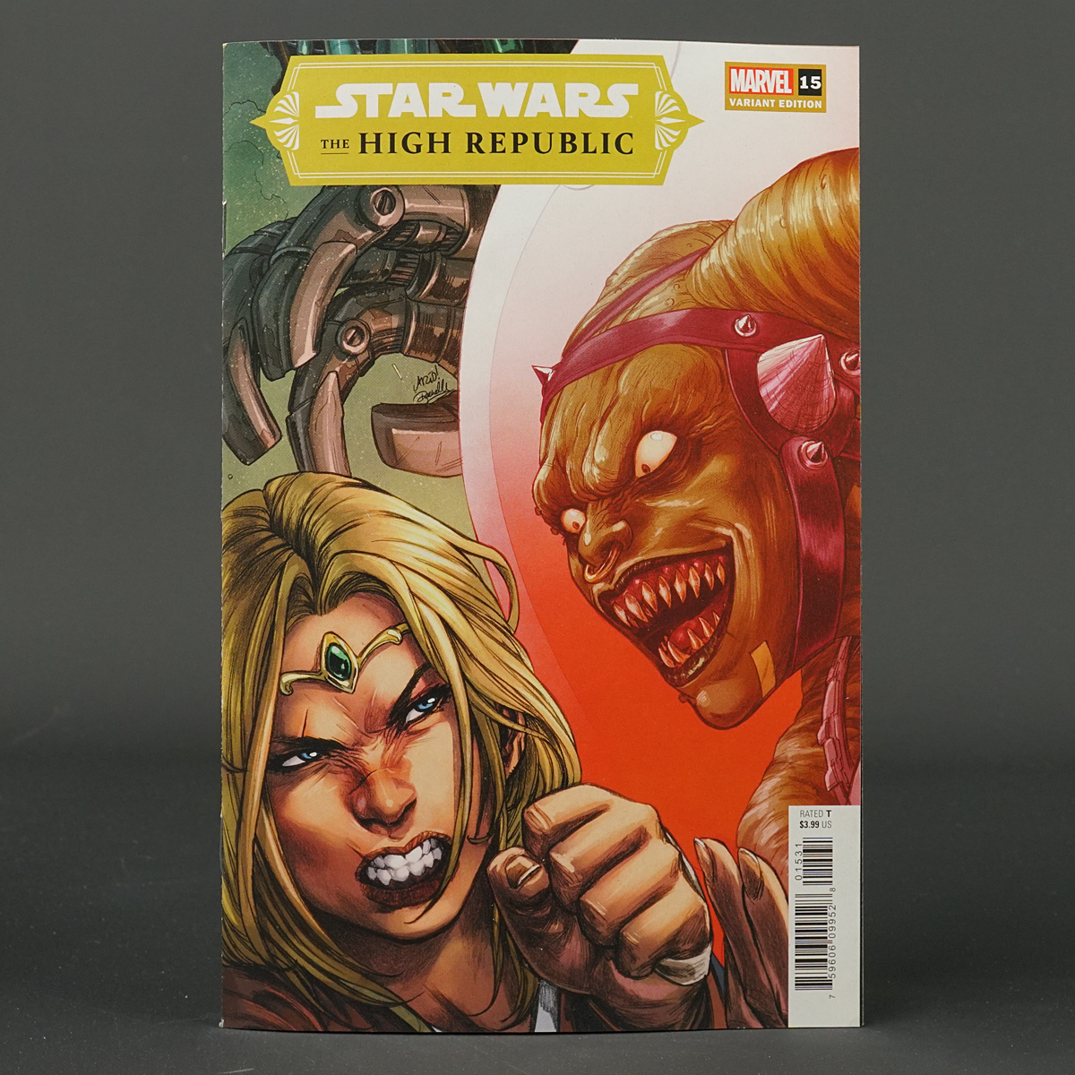 STAR WARS HIGH REPUBLIC #15 var 1:25 Marvel Comics 2022 DEC211063 (A/CA) Anindito (W) Scott