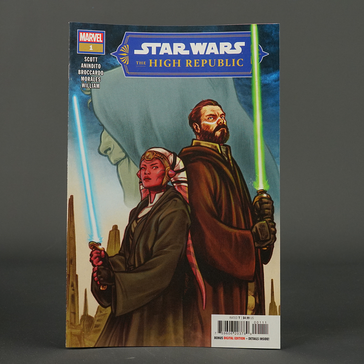 STAR WARS HIGH REPUBLIC #1 Marvel Comics 2022 AUG220945 (W)Scott (A/CA) Anindito