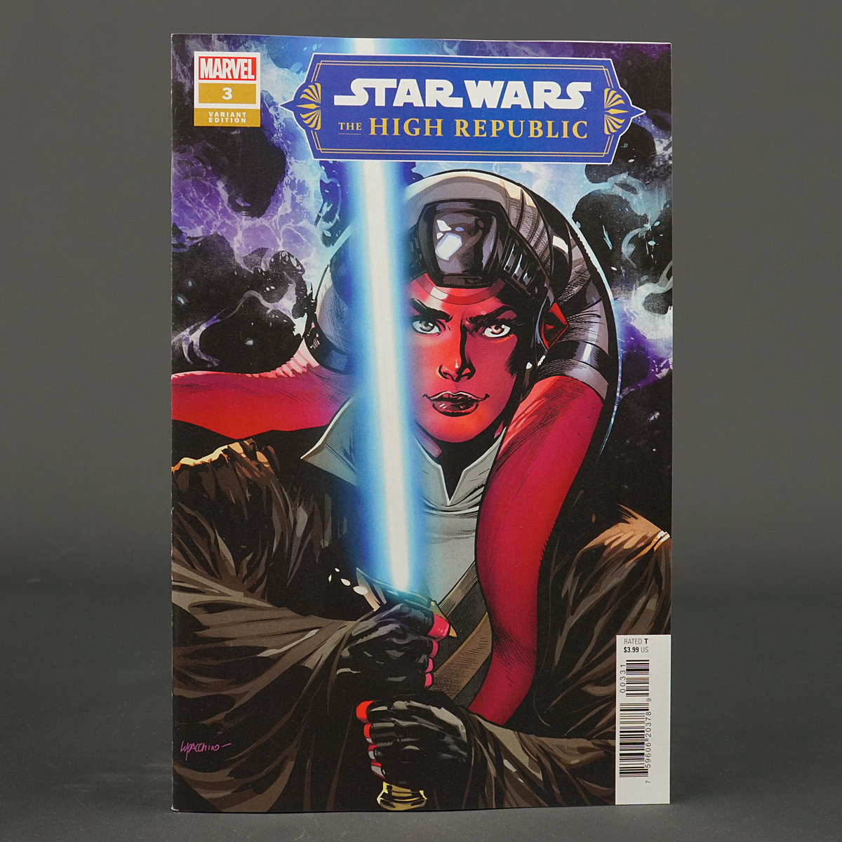 STAR WARS HIGH REPUBLIC #3 var 1:25 Marvel Comics 2022 OCT220983 (CA) Lupacchino