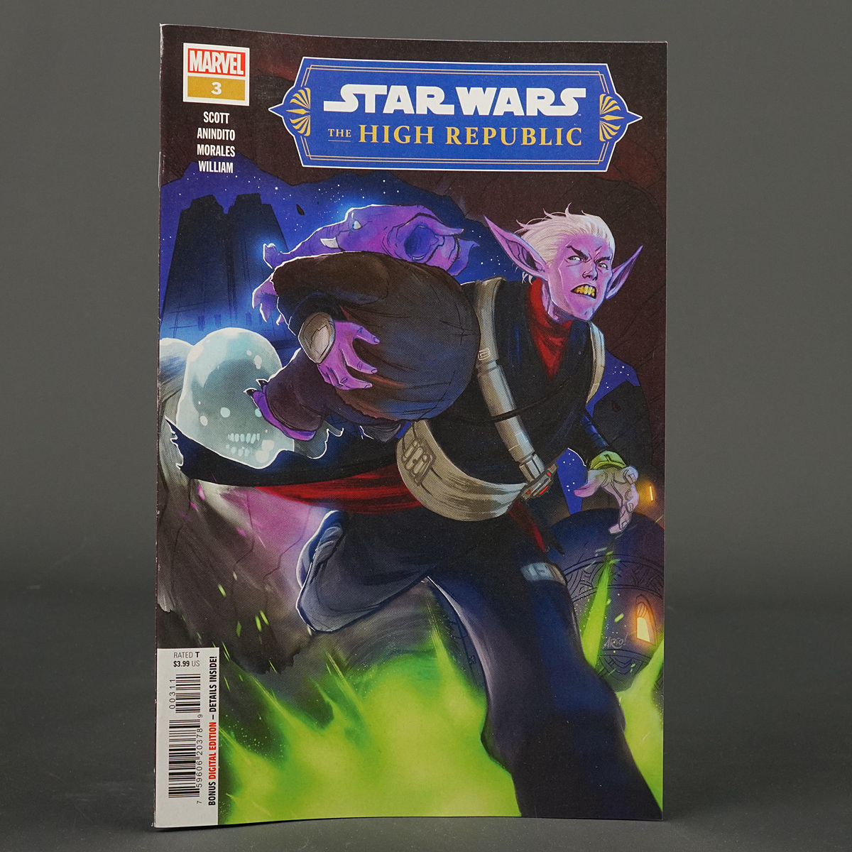 STAR WARS HIGH REPUBLIC #3 Marvel Comics 2022 OCT220981 (W)Scott (A/CA) Anindito