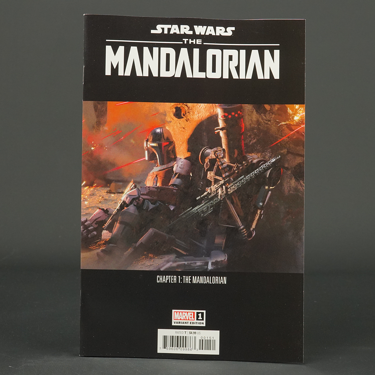 Star Wars MANDALORIAN #1 var 1:10 concept art Marvel Comics 2022 APR221012