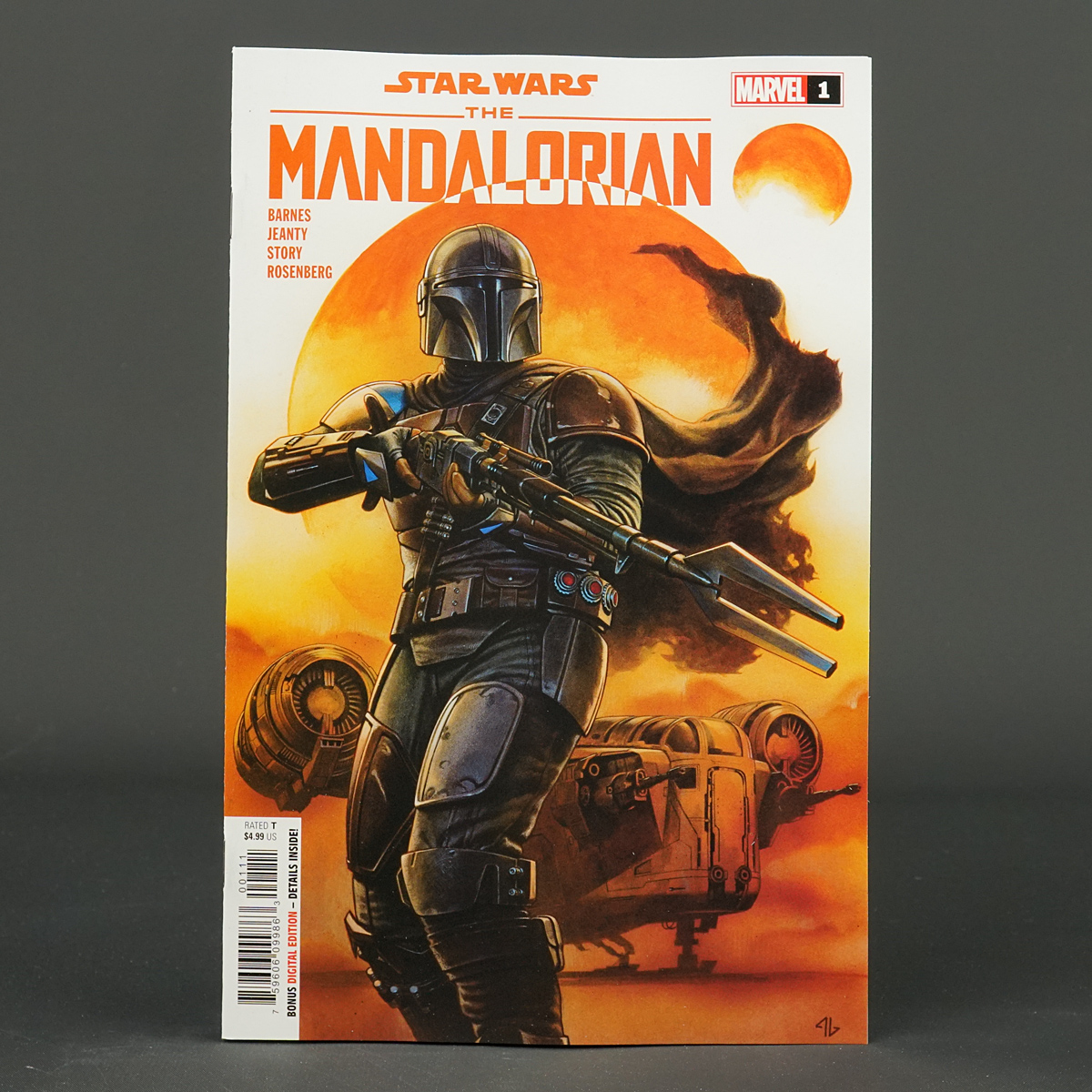 Star Wars MANDALORIAN #1 Marvel Comics 2022 APR221005 (CA) Granov (W) Barnes