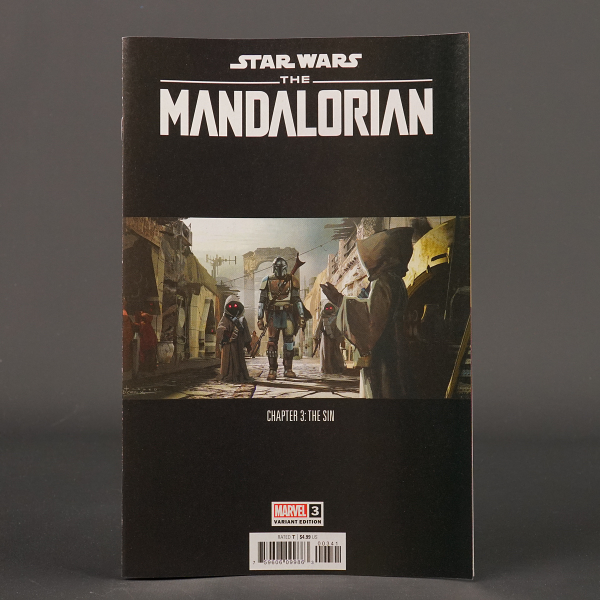 Star Wars MANDALORIAN #3 var Marvel Comics 2022 JUL220931 (CA) Concept