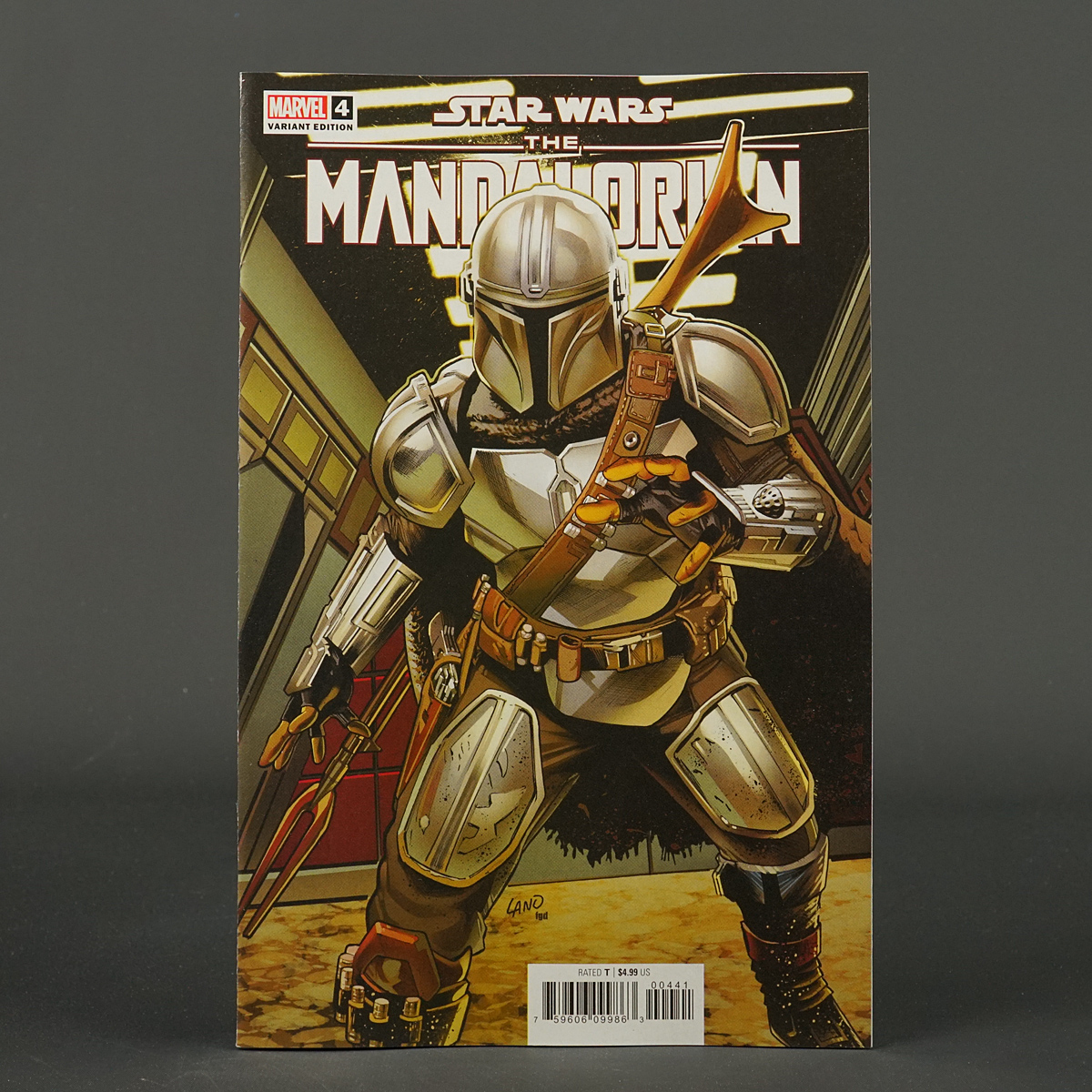Star Wars MANDALORIAN #4 var 1:50 Marvel Comics 2022 AUG220951 (CA) Land