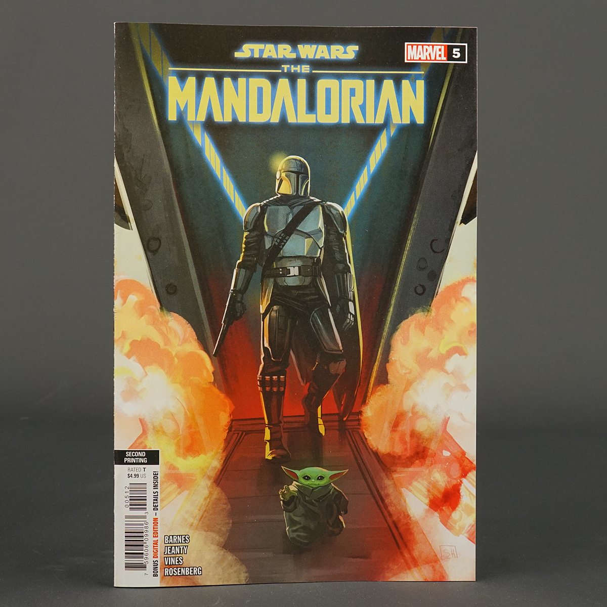 Star Wars MANDALORIAN #5 2nd ptg Marvel Comics 2023 SEP228042 (CA) Noto