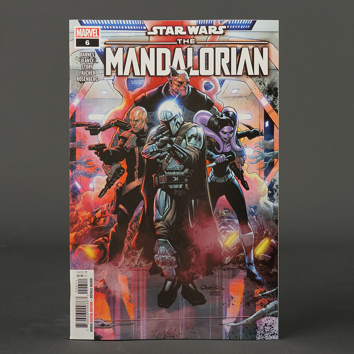 Star Wars MANDALORIAN #6 Marvel Comics 2022 OCT220992 (CA) Gleason (W) Barnes