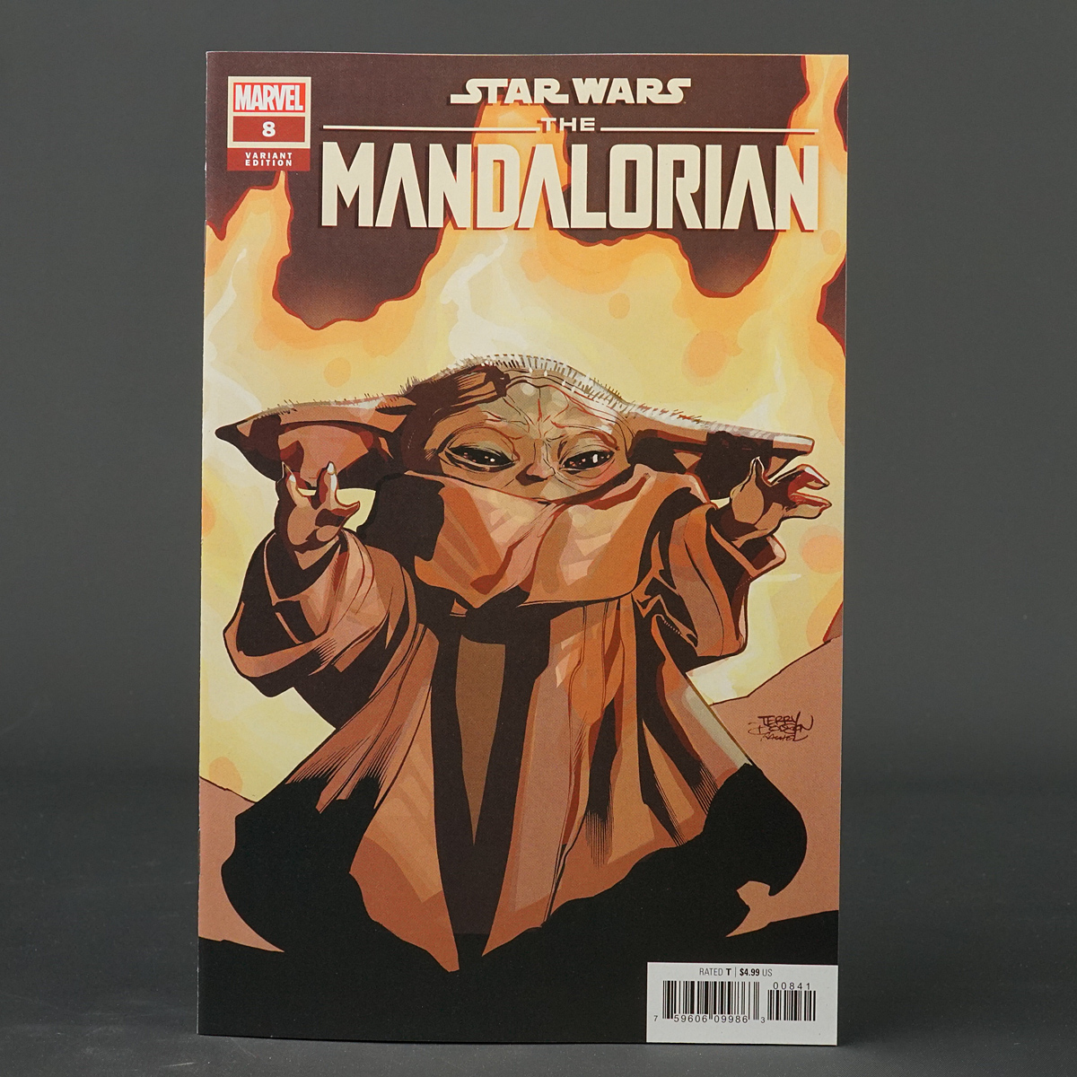 Star Wars MANDALORIAN #8 var 1:50 Marvel Comics 2023 DEC220806 (CA) Dodson