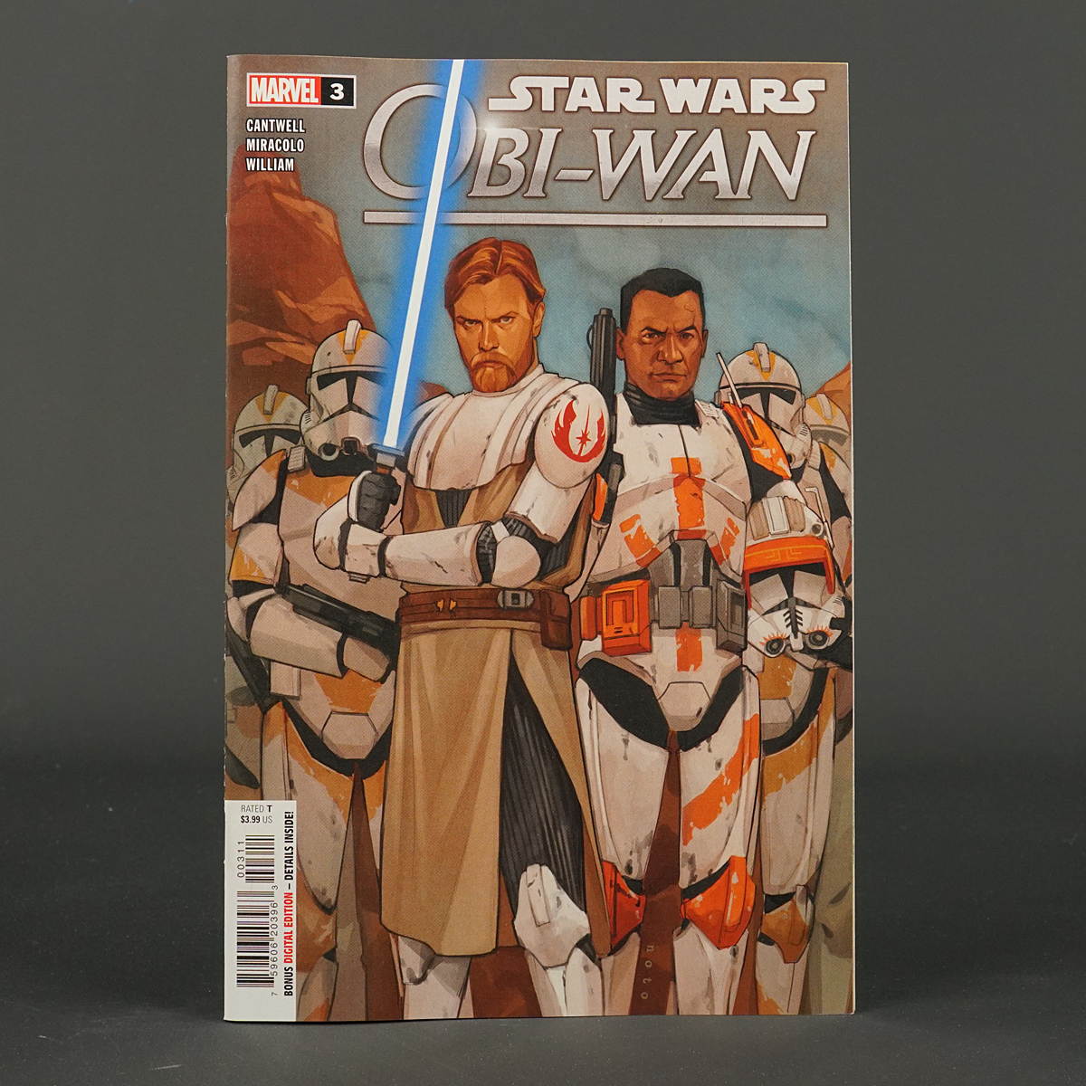 Star Wars OBI-WAN KENOBI #3 Marvel Comics 2022 MAY220989 (CA) Noto (W) Cantwell