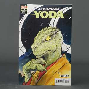 Visit shop.seibertron.com to buy "Star Wars YODA #5 var WHM Marvel Comics 2023 JAN230981 (CA) Momoko (W) Houser"