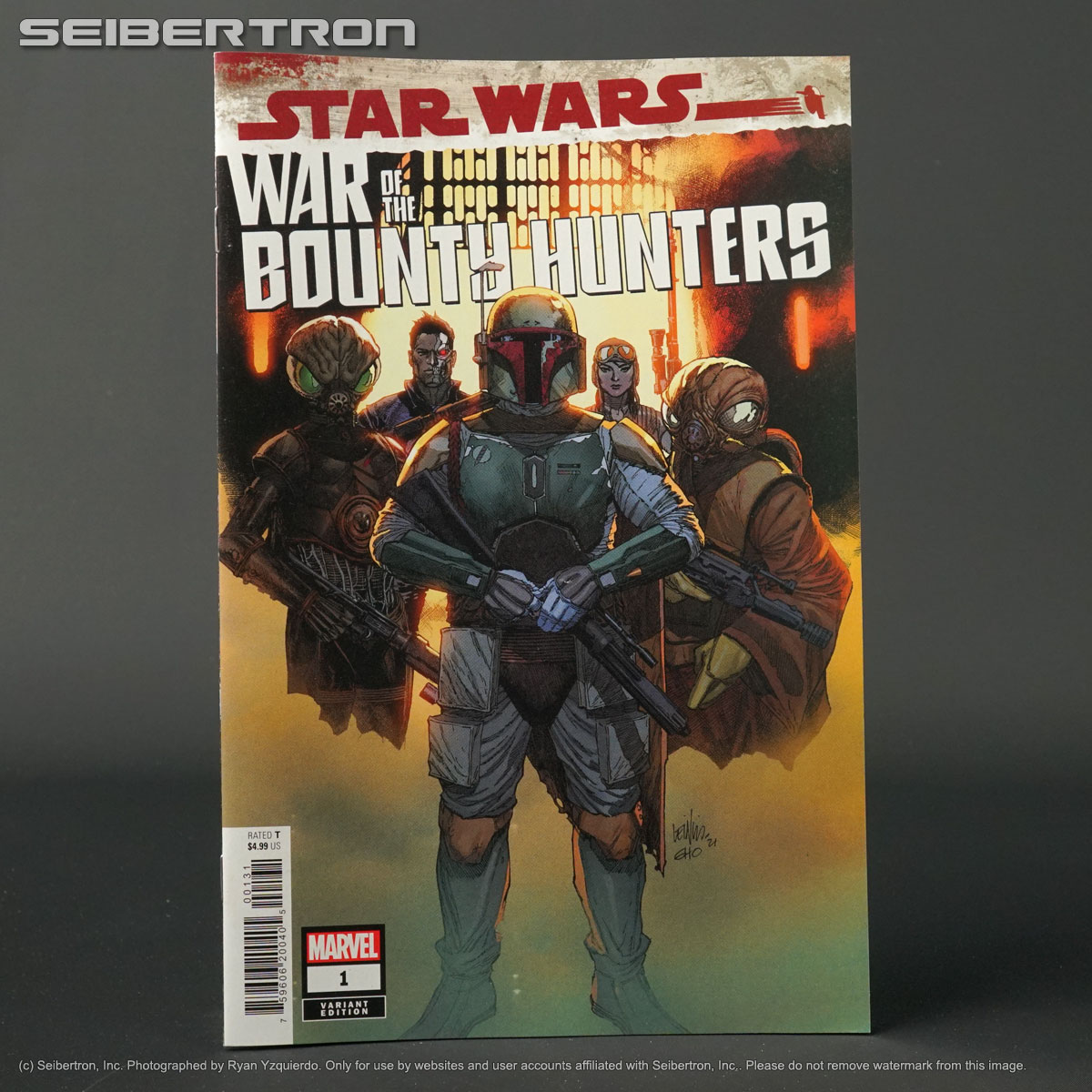 Star Wars WAR BOUNTY HUNTERS #1 var 1:25 Marvel Comics 2021 APR210946 (CA) Yu