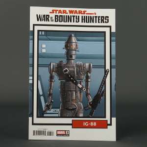 Star Wars WAR BOUNTY HUNTERS #3 var trading card Marvel Comics 2021 (CA)Cassaday