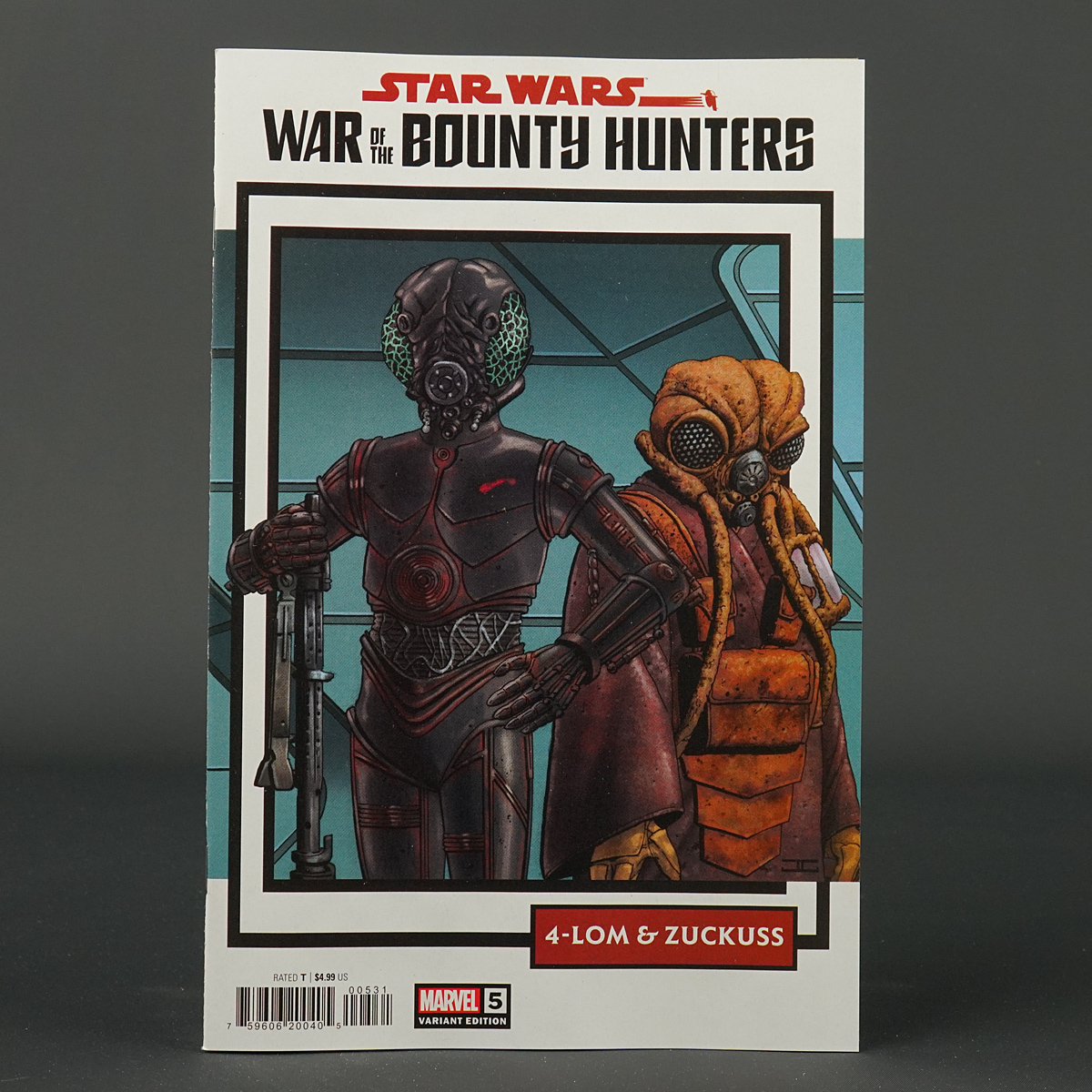 Star Wars WAR BOUNTY HUNTERS #5 1:25 Marvel Comics 2021 AUG211240 (CA) Cassaday