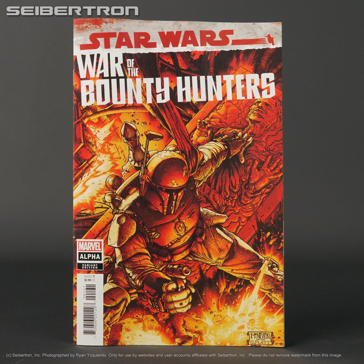 Star Wars War Bounty Hunters ALPHA #1 var crimson Marvel Comics 2021 MAR210655