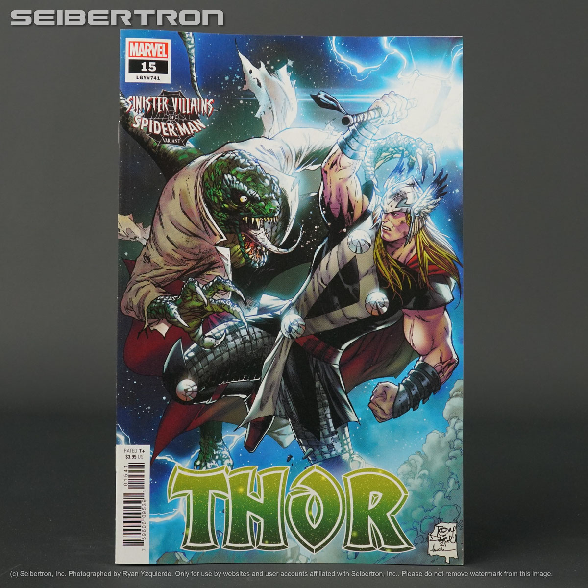 THOR #15 var Spider-Man villains Marvel Comics 2021 APR210934 (CA) Daniel