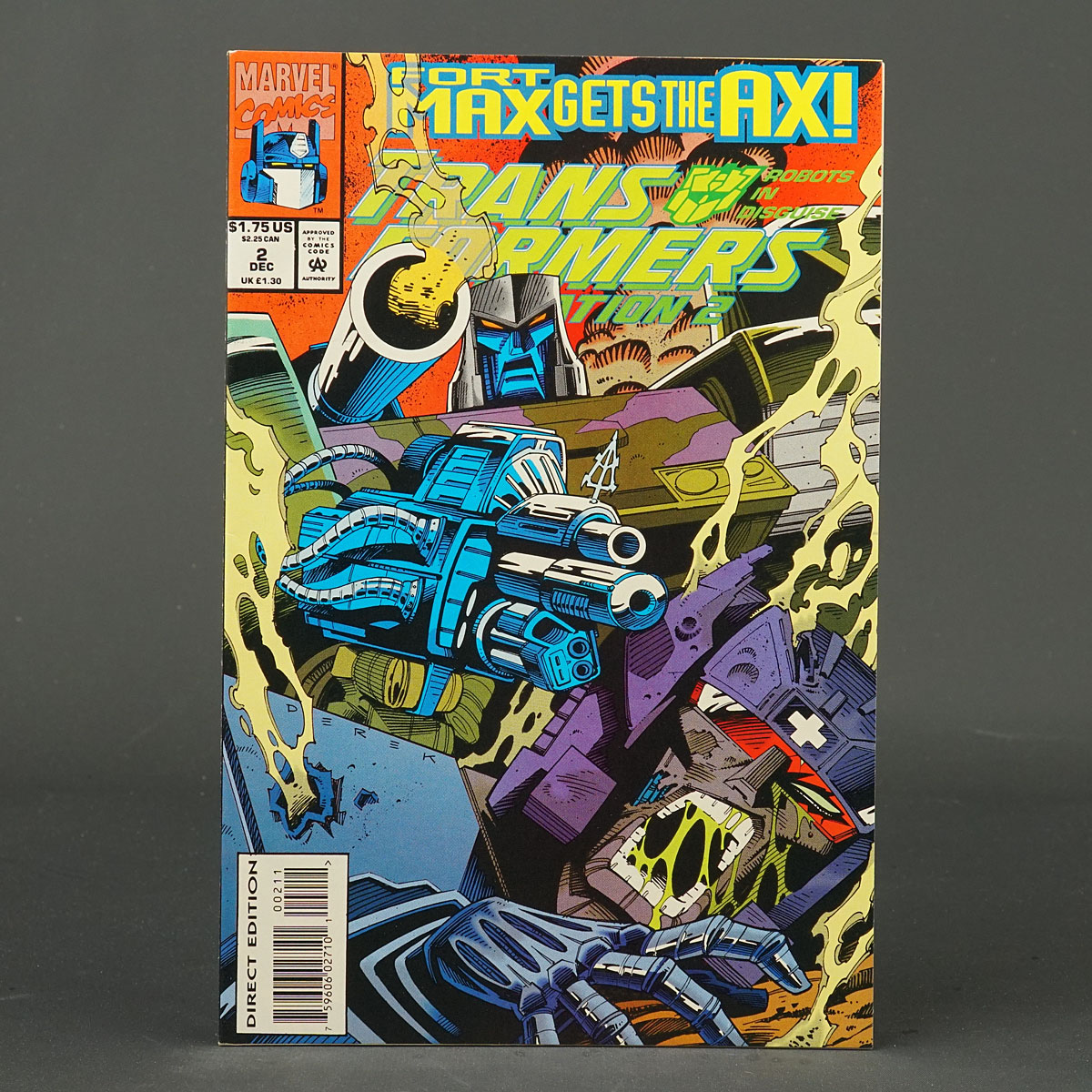 TRANSFORMERS GENERATION 2 #2 Marvel Comics 1993 (W) Furman (CA) Yaniger 230915E