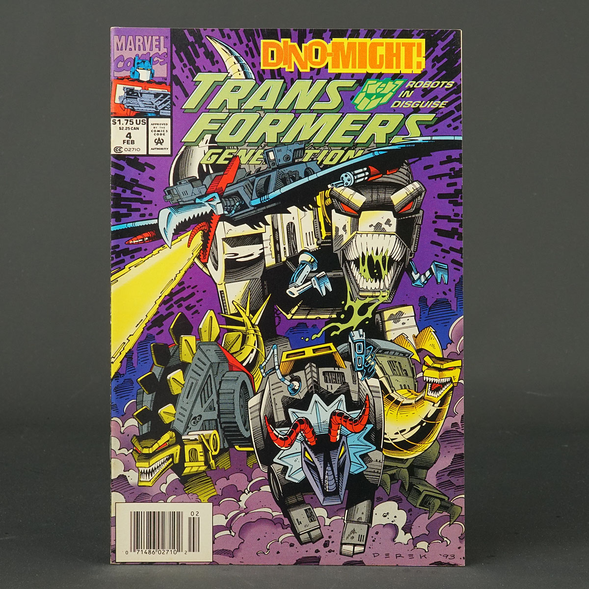 TRANSFORMERS GENERATION 2 #4 Marvel Comics 1994 (W) Furman (CA) Yaniger 230915O