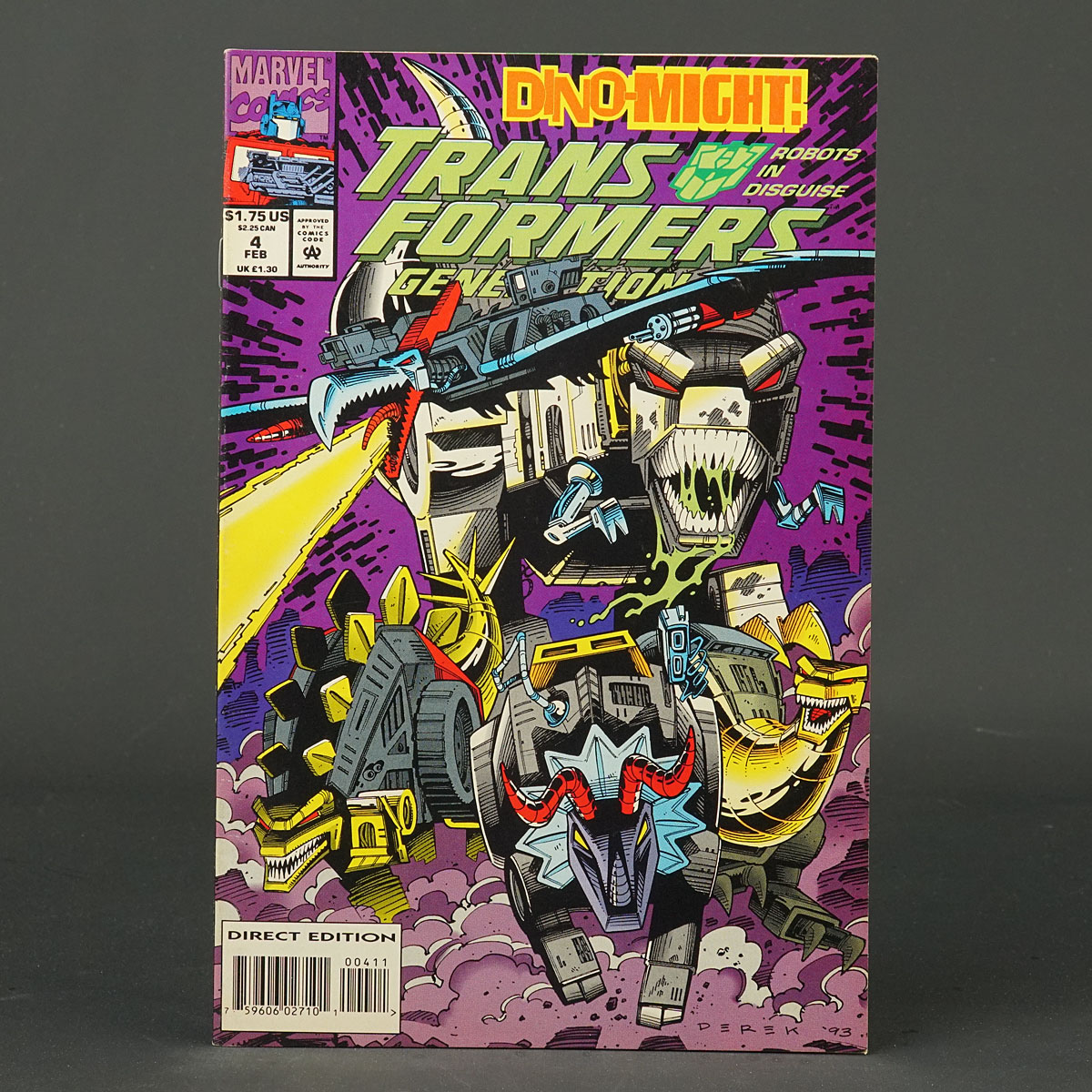 TRANSFORMERS GENERATION 2 #4 Marvel Comics 1994 (W) Furman (CA) Yaniger 230915P