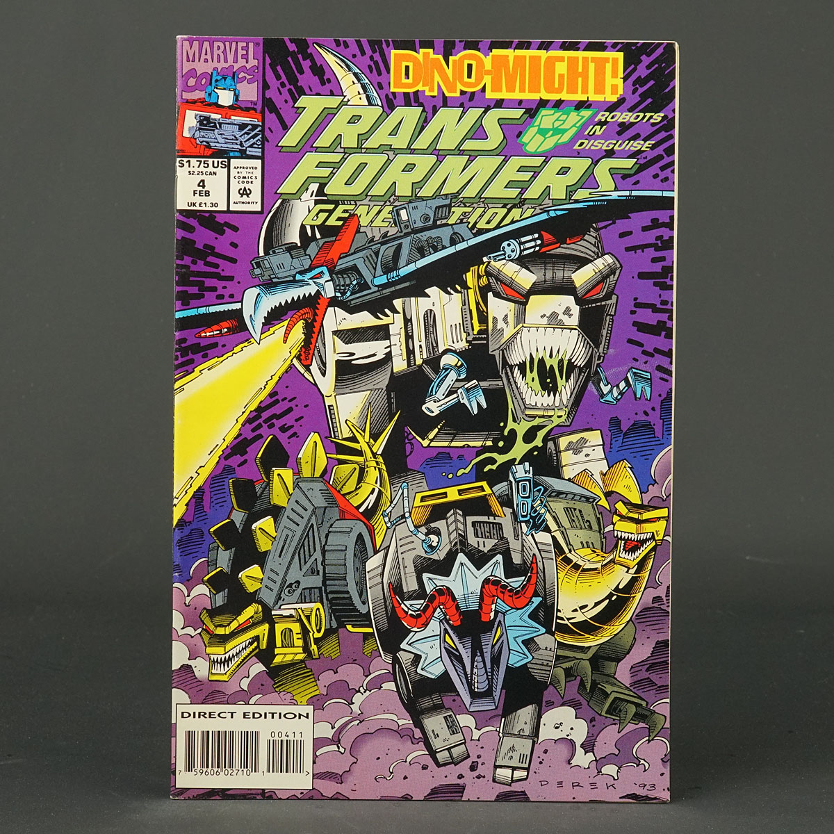 TRANSFORMERS GENERATION 2 #4 Marvel Comics 1994 (W) Furman (CA) Yaniger 230915Q