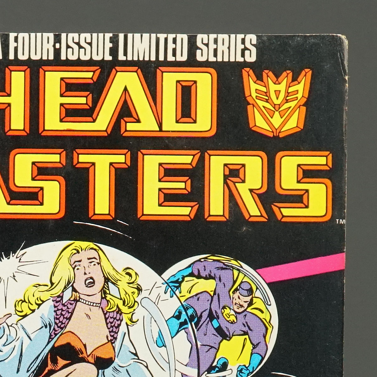 TRANSFORMERS HEADMASTERS #3 Marvel Comics 1987 (A/CA) Springer (W) Budiansky 230926O