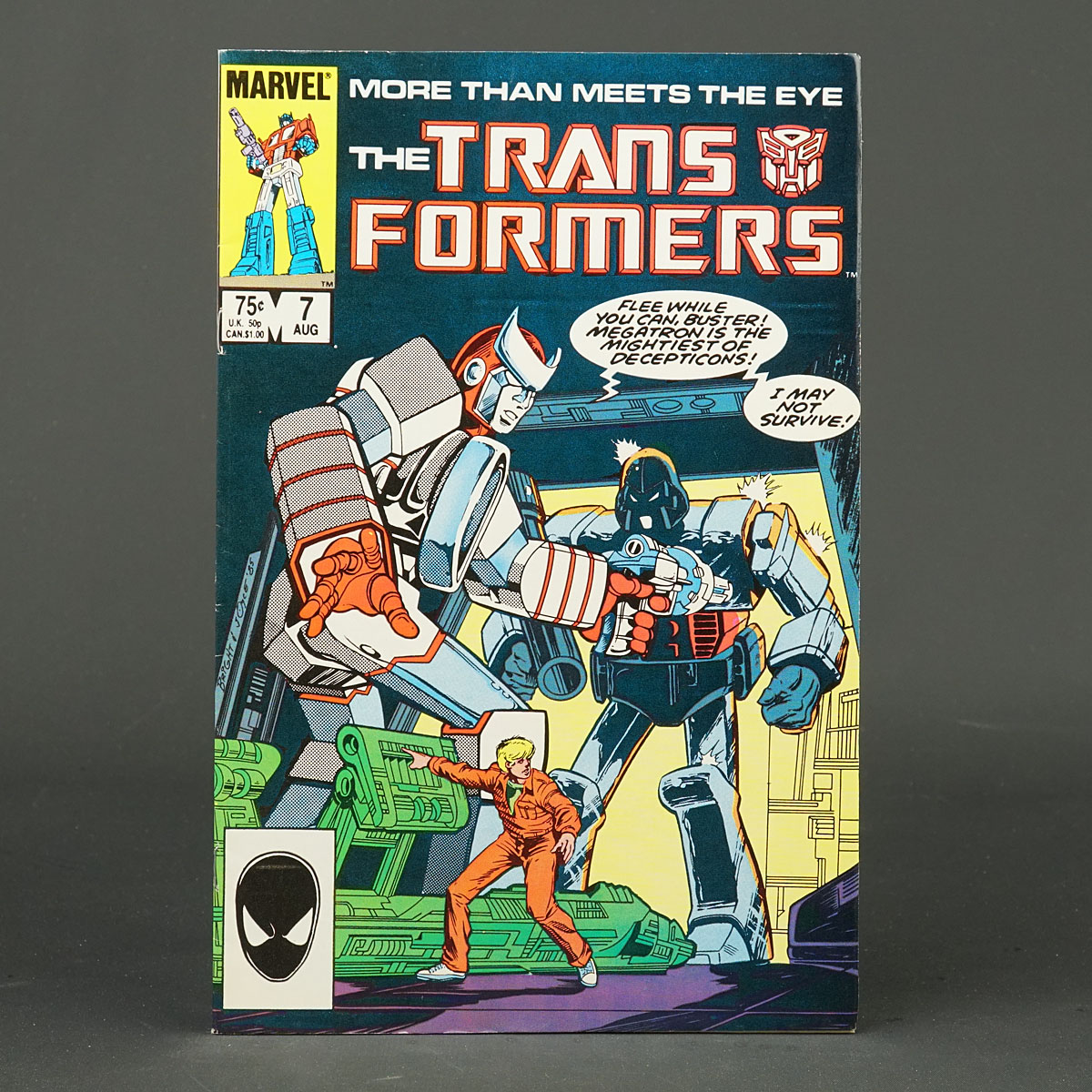 THE TRANSFORMERS #7 1st ptg Marvel Comics 1985 (CA) Bright (W) Budiansky 230915V