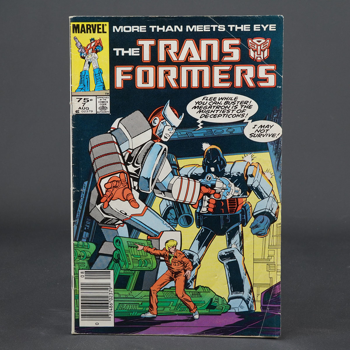 THE TRANSFORMERS #7 Marvel Comics 1985 (CA) Bright (W) Budiansky 2412111