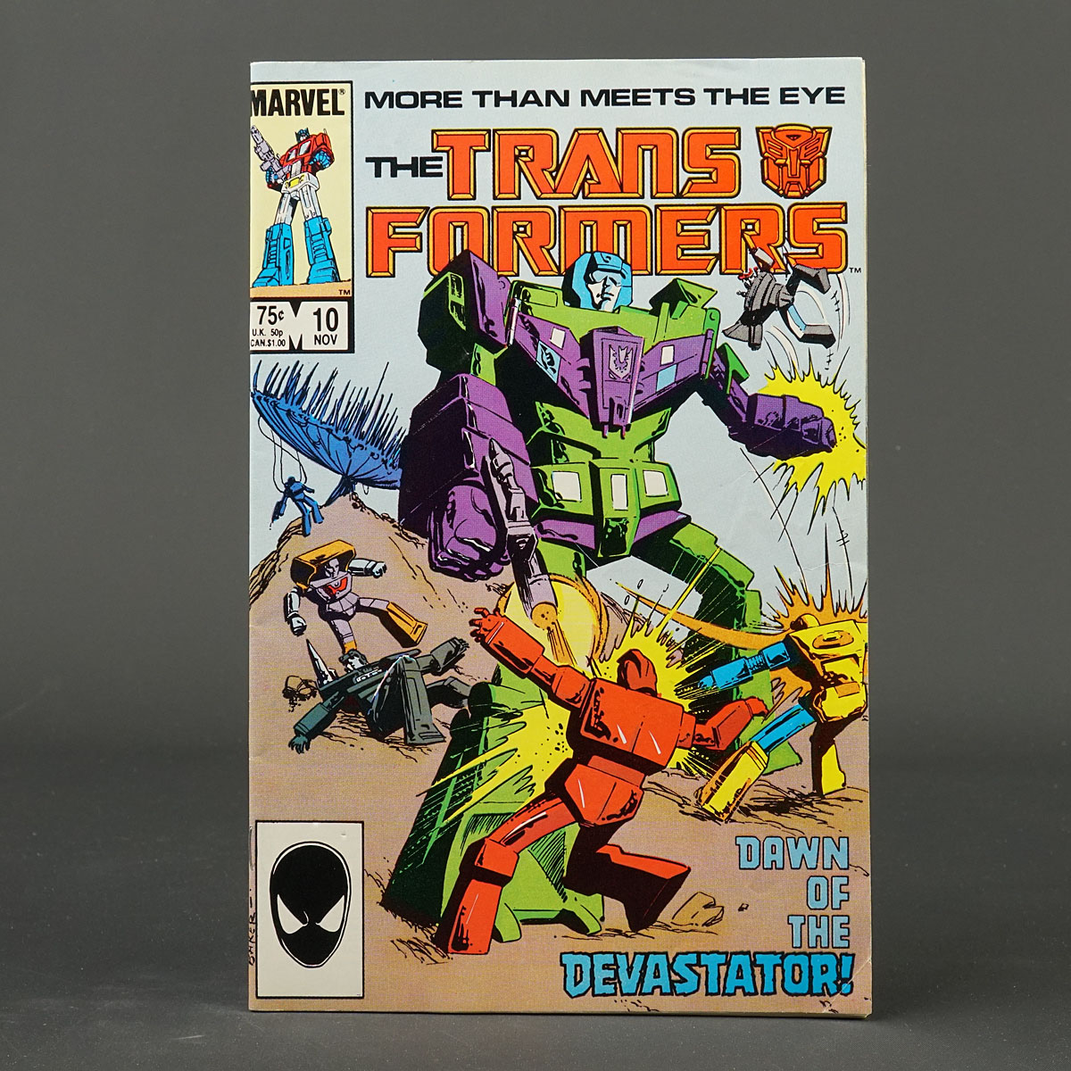 THE TRANSFORMERS #10 Marvel Comics 1985 (CA) Baker (W) Budiansky 210422C