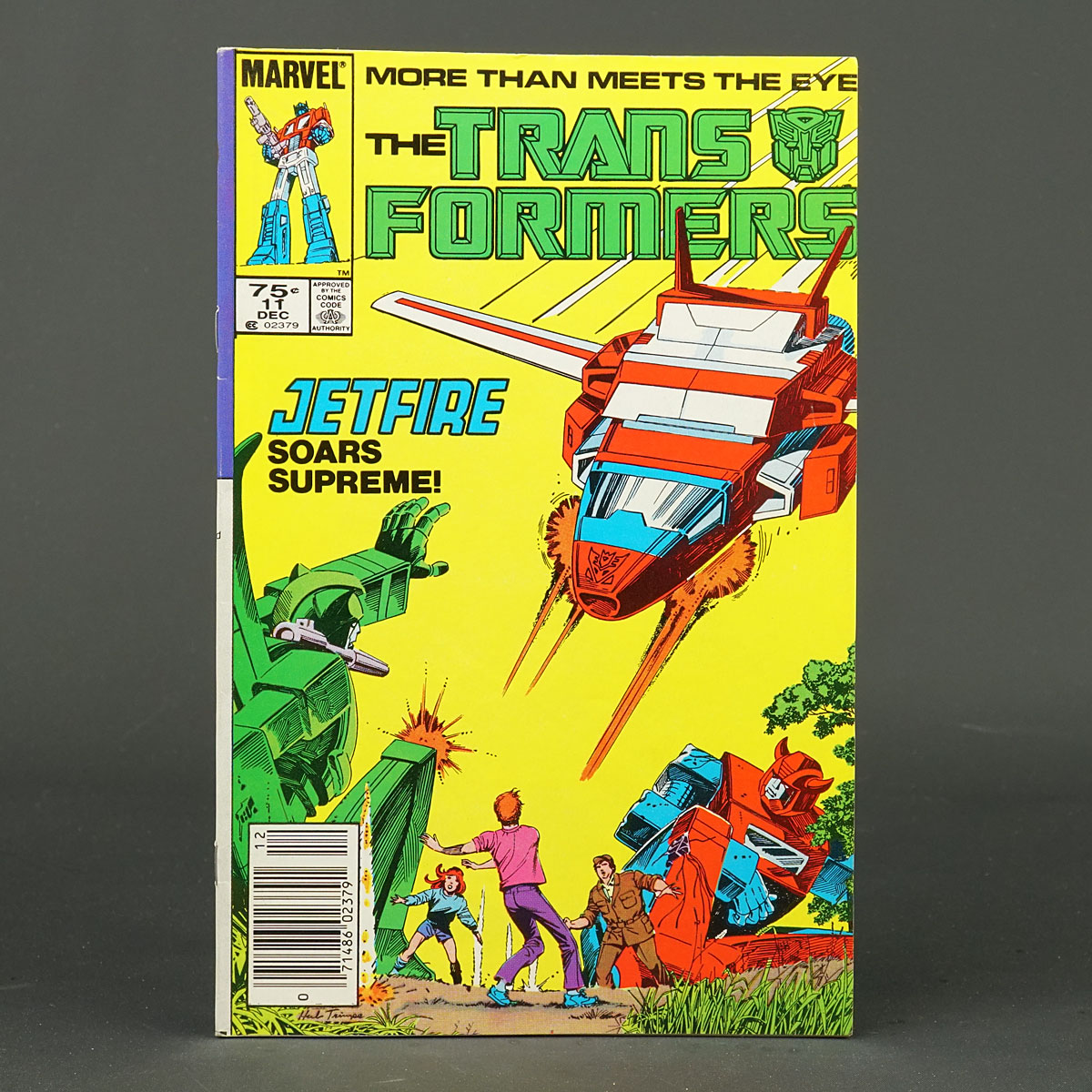 THE TRANSFORMERS #11 Marvel Comics 1985 (A/CA) Trimpe (W) Budiansky 230926E