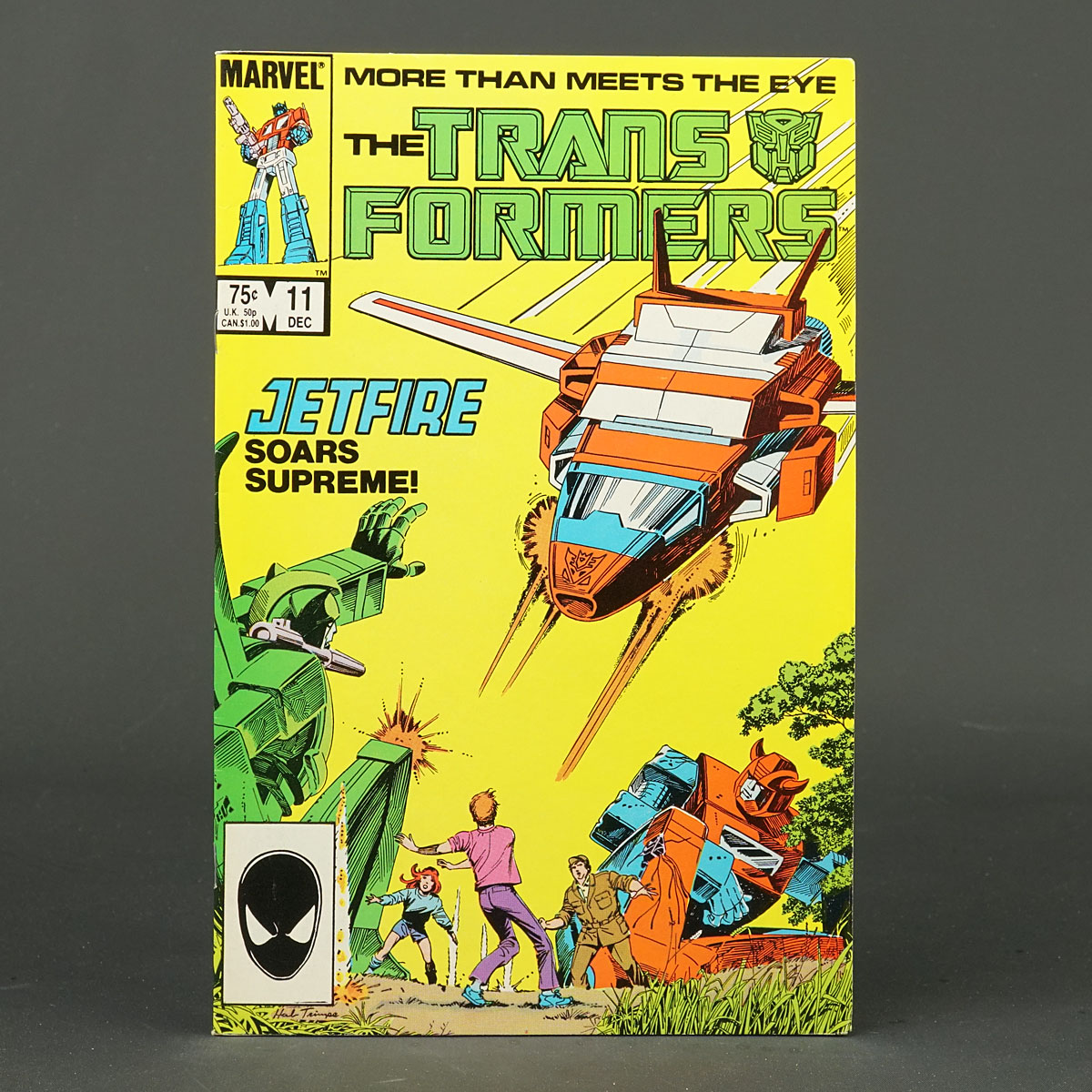 THE TRANSFORMERS #11 Marvel Comics 1985 (A/CA) Trimpe (W) Budiansky 230926F
