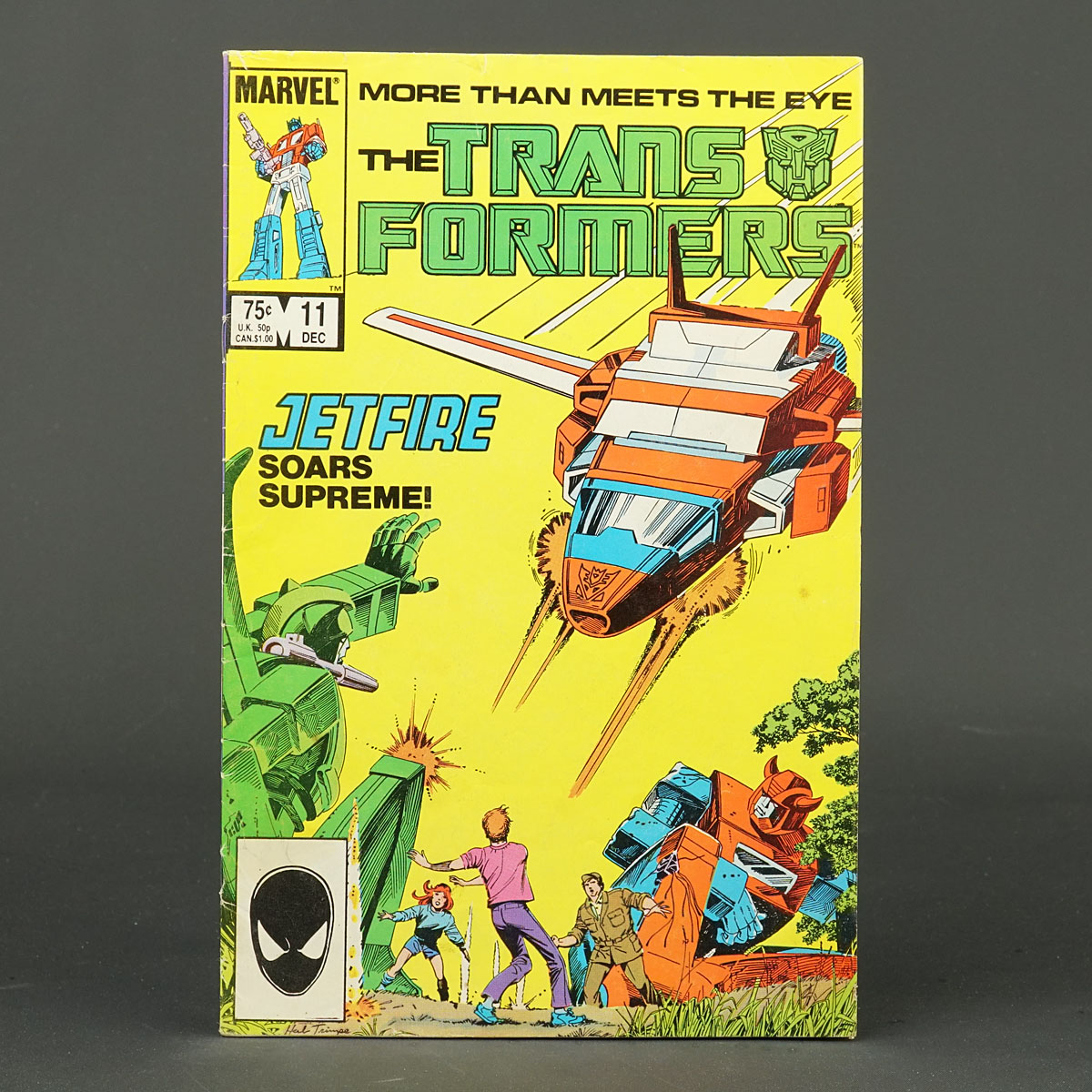 THE TRANSFORMERS #11 Marvel Comics 1985 (A/CA) Trimpe (W) Budiansky 230926H