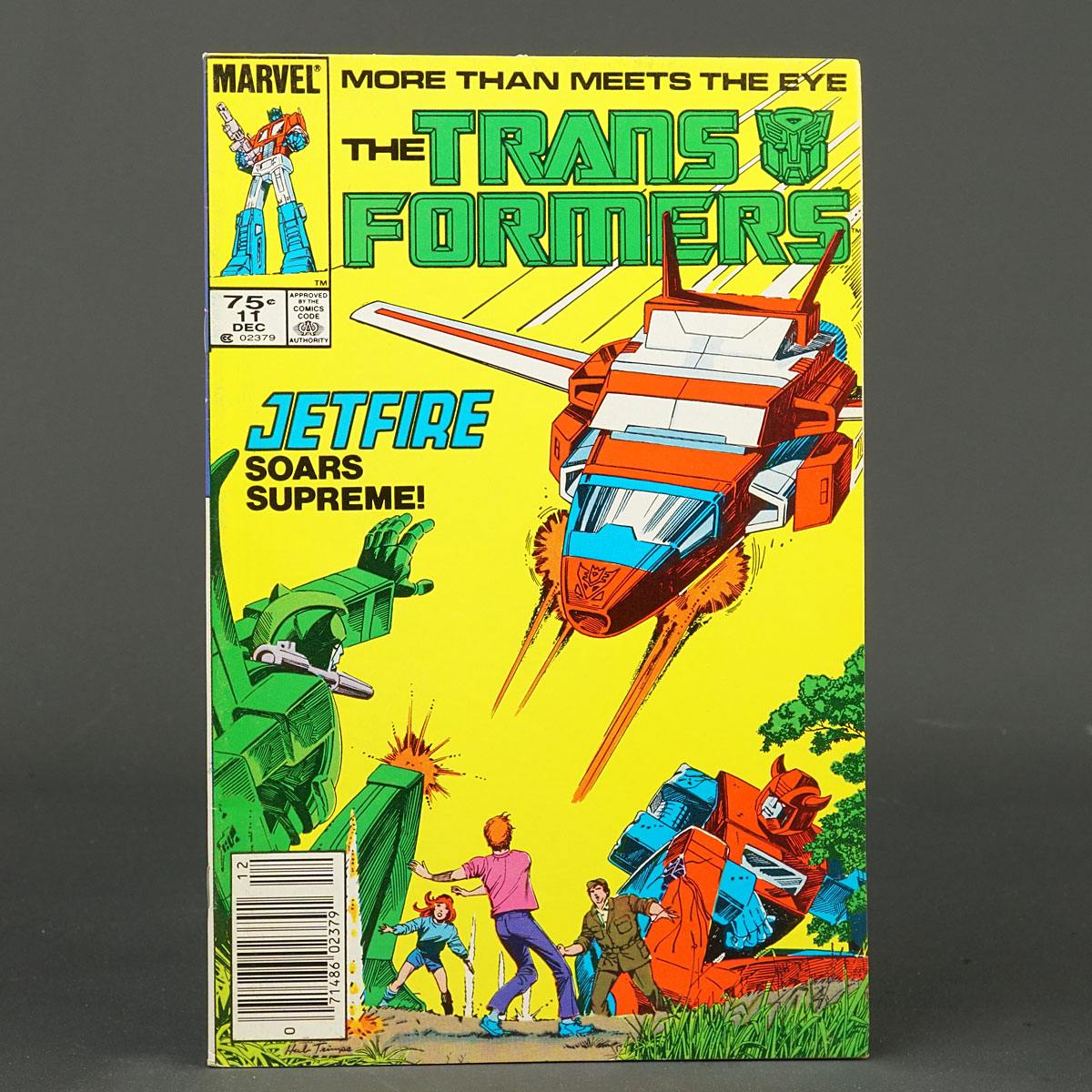 THE TRANSFORMERS #11 Marvel Comics 1985 (A/CA) Trimpe (W) Budiansky 231010E