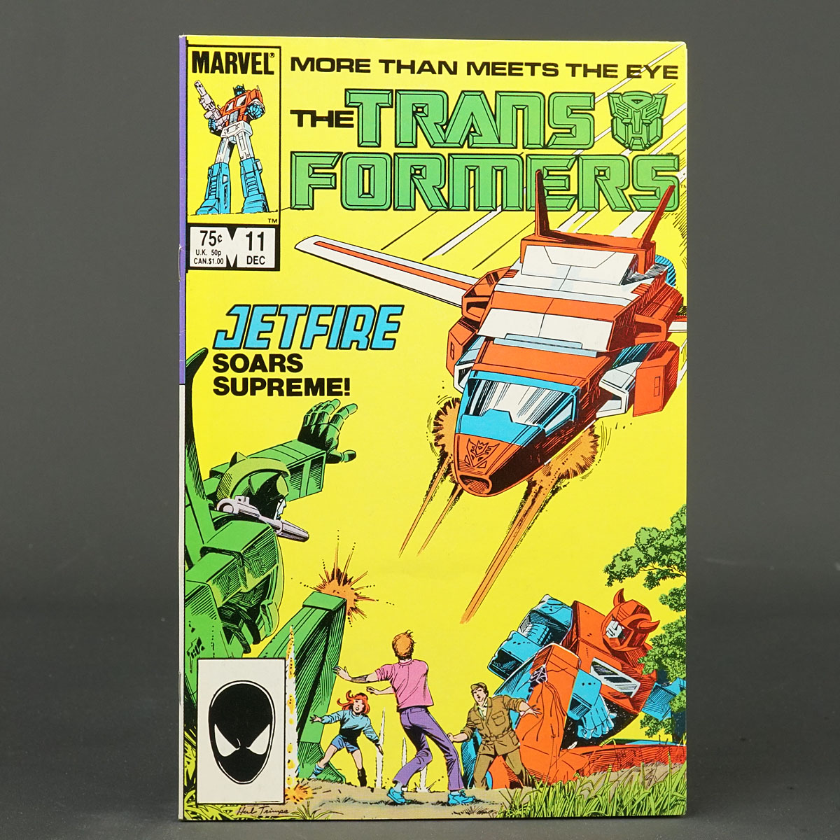 THE TRANSFORMERS #11 Marvel Comics 1985 (A/CA) Trimpe (W) Budiansky 231010F