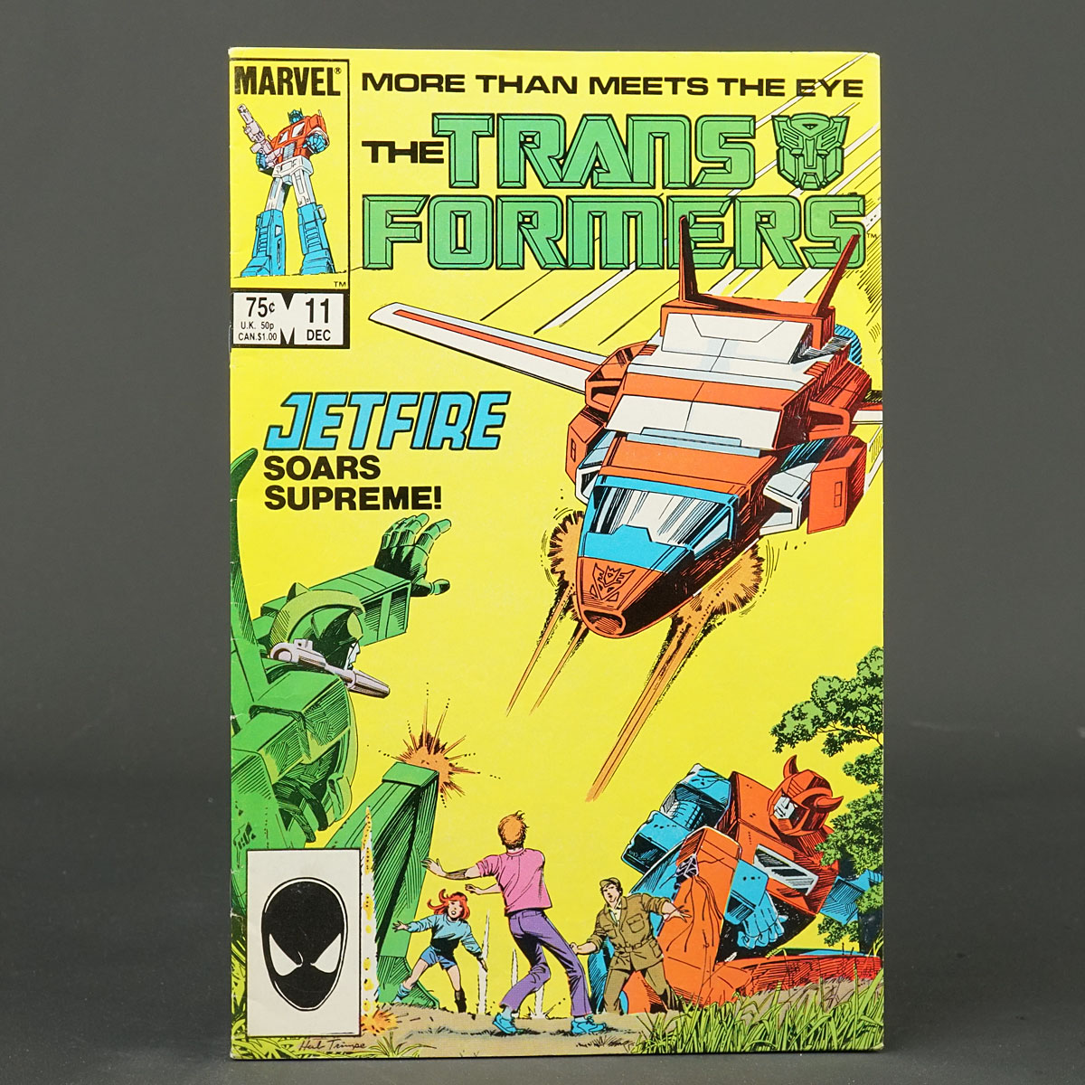 THE TRANSFORMERS #11 Marvel Comics 1985 (A/CA) Trimpe (W) Budiansky 231010G