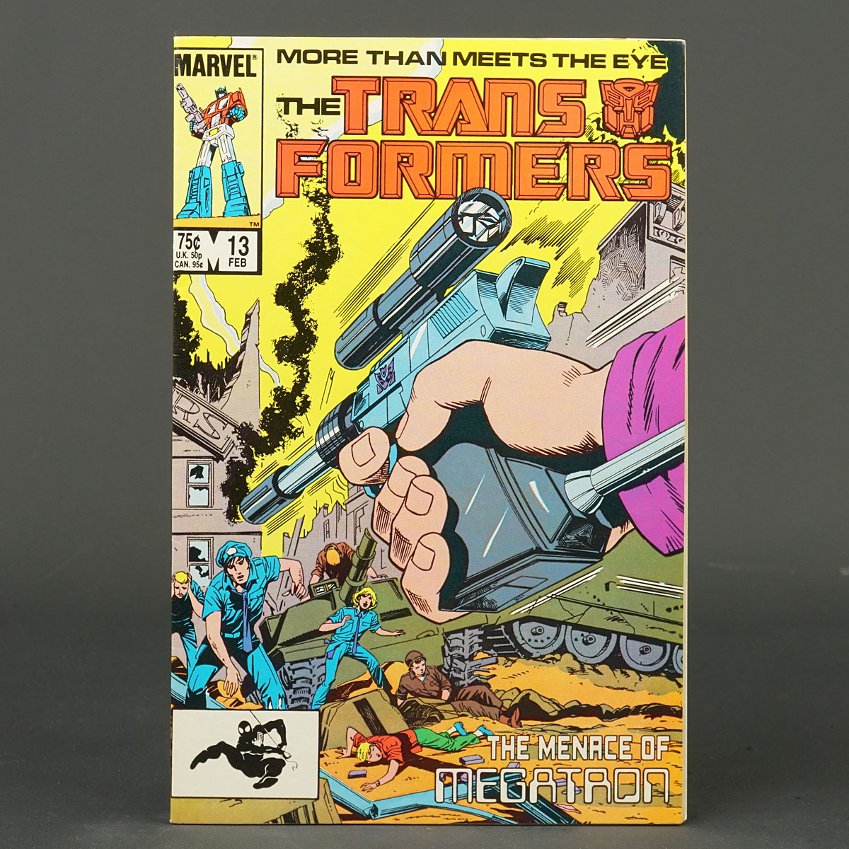 THE TRANSFORMERS #13 Marvel Comics 1986 (CA) Trimpe (W) Budiansky 231010D