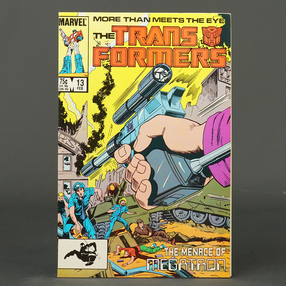 THE TRANSFORMERS #13 Marvel Comics 1986 (CA) Trimpe (W) Budiansky (A) Perlin 231010D