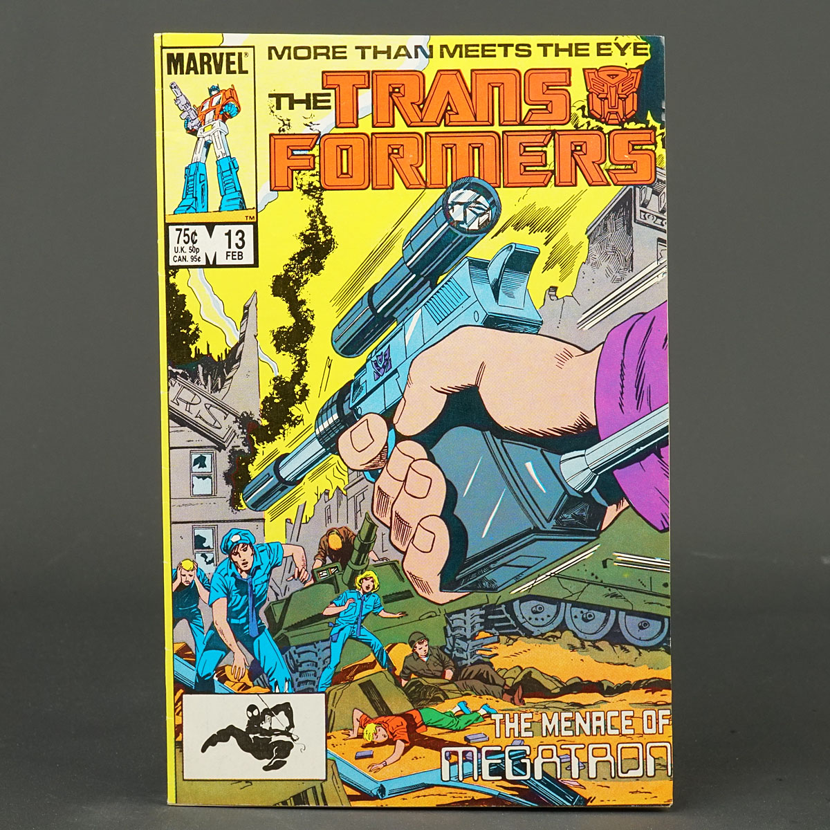 THE TRANSFORMERS #13 Marvel Comics 1986 (CA) Trimpe (W) Budiansky 231010E