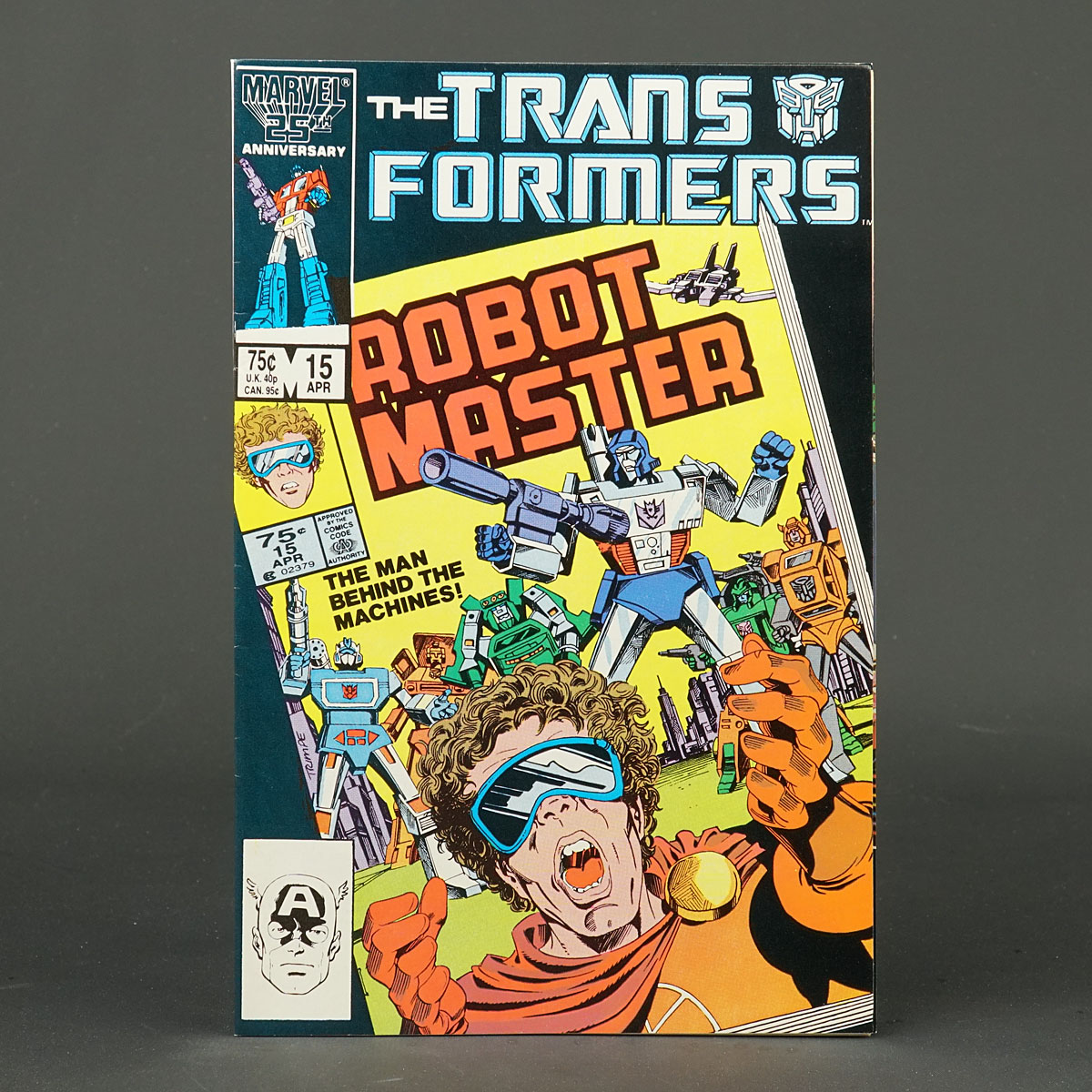 THE TRANSFORMERS #15 Marvel Comics 1986 (CA) Trimpe (W) Budiansky 230926M