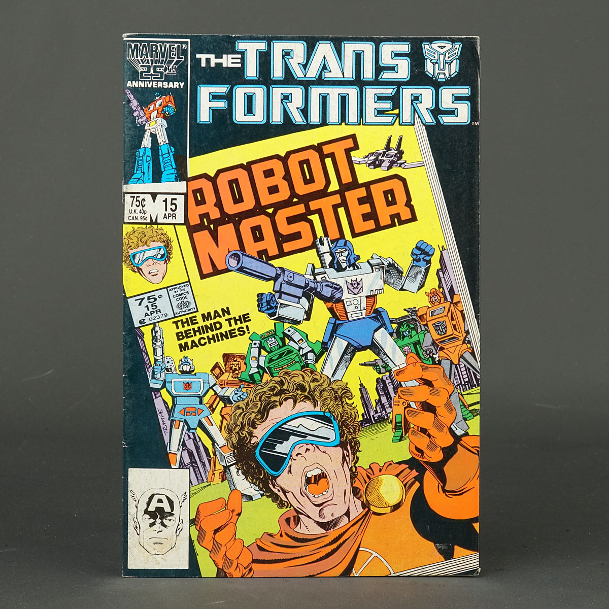 THE TRANSFORMERS #15 Marvel Comics 1986 (CA) Trimpe (W) Budiansky 230926O