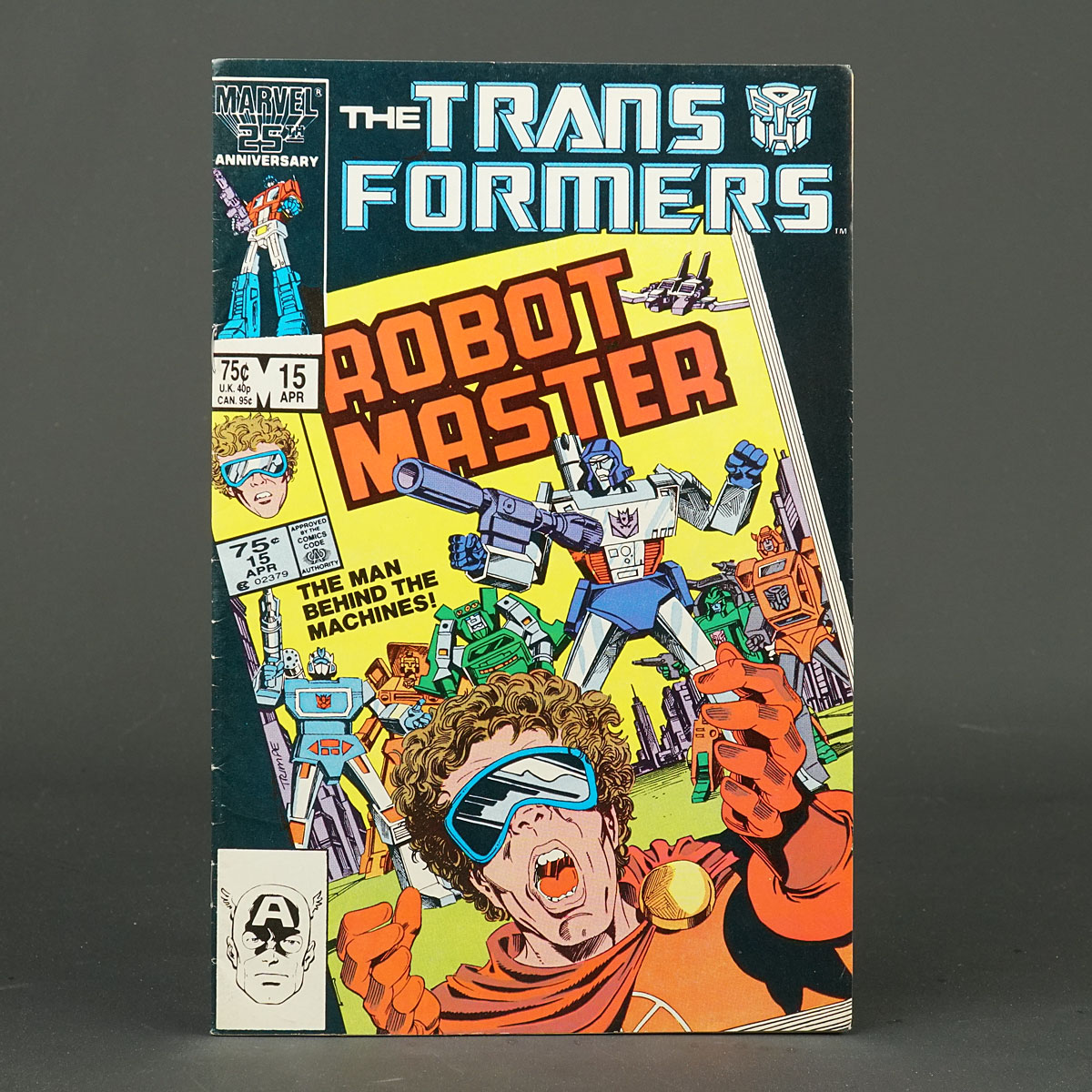 THE TRANSFORMERS #15 Marvel Comics 1986 (CA) Trimpe (W) Budiansky 230926P