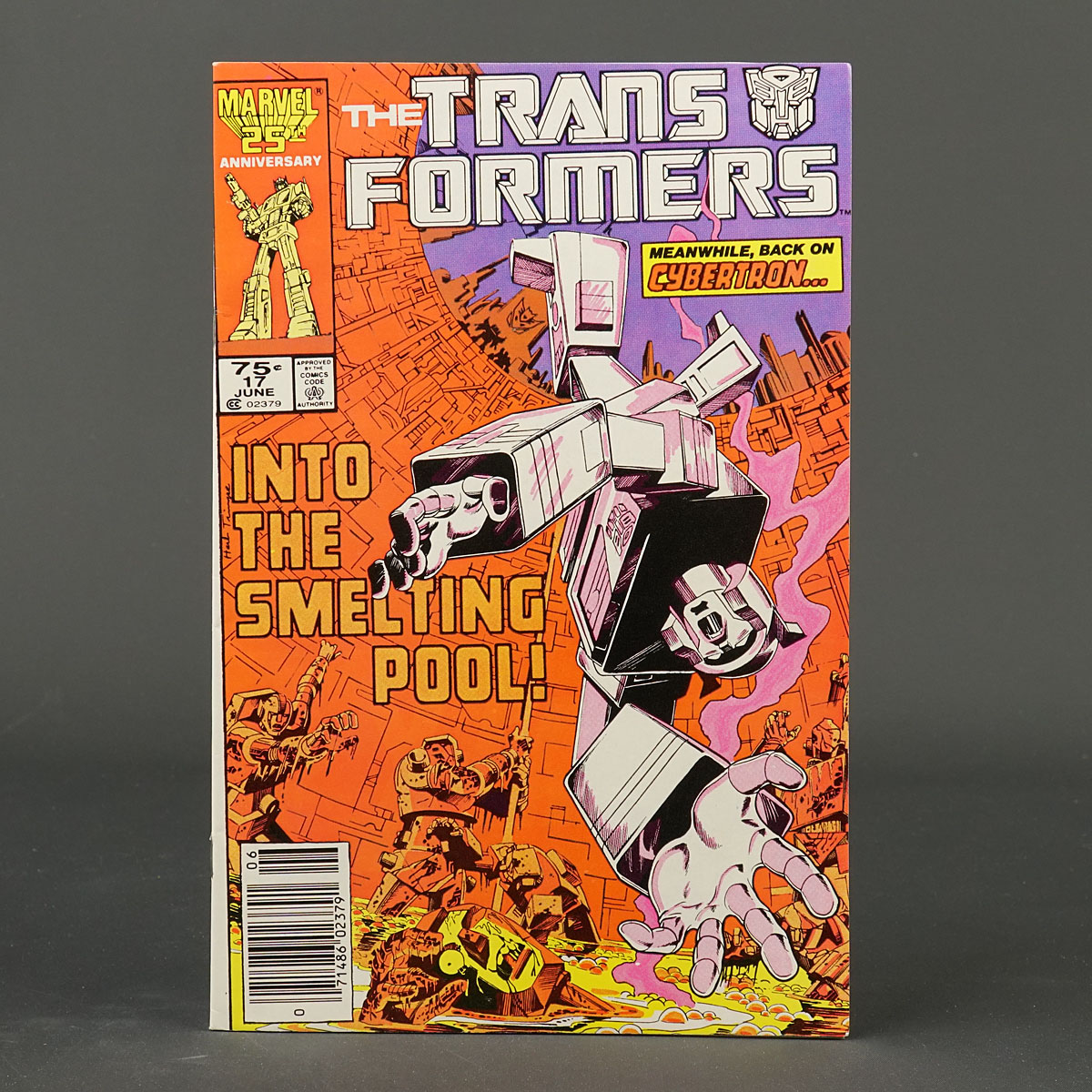 THE TRANSFORMERS #17 Marvel Comics 1986 (CA) Trimpe (W) Budiansky 210422A
