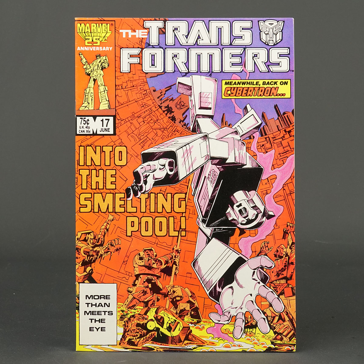 THE TRANSFORMERS #17 Marvel Comics 1986 (CA) Trimpe (W) Budiansky 231010N