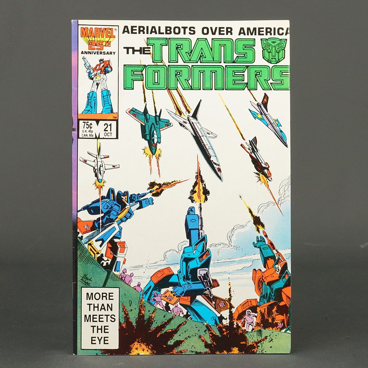 THE TRANSFORMERS #21 Marvel Comics 1986 (CA) Trimpe (W) Budiansky 231010X