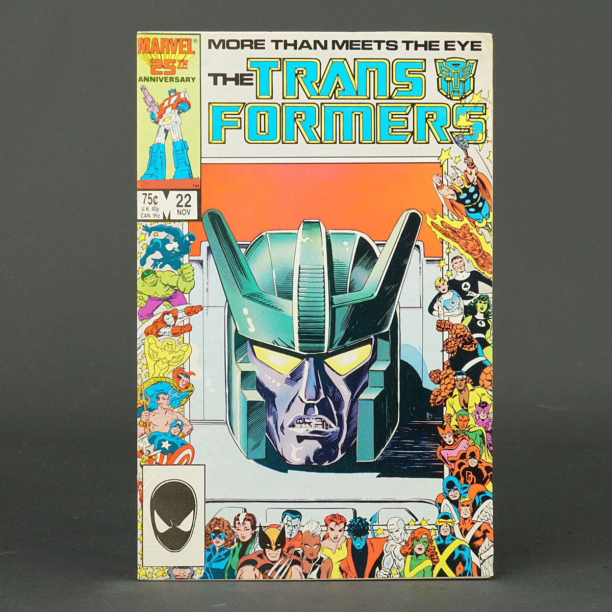THE TRANSFORMERS #22 Marvel Comics 1986 (CA) Trimpe (W) Budiansky 230926R
