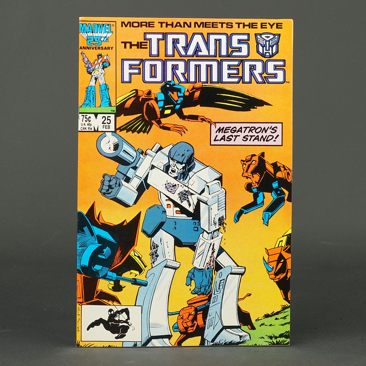 THE TRANSFORMERS #25 Marvel Comics 1987 (CA) Trimpe (W) Budiansky 230926A