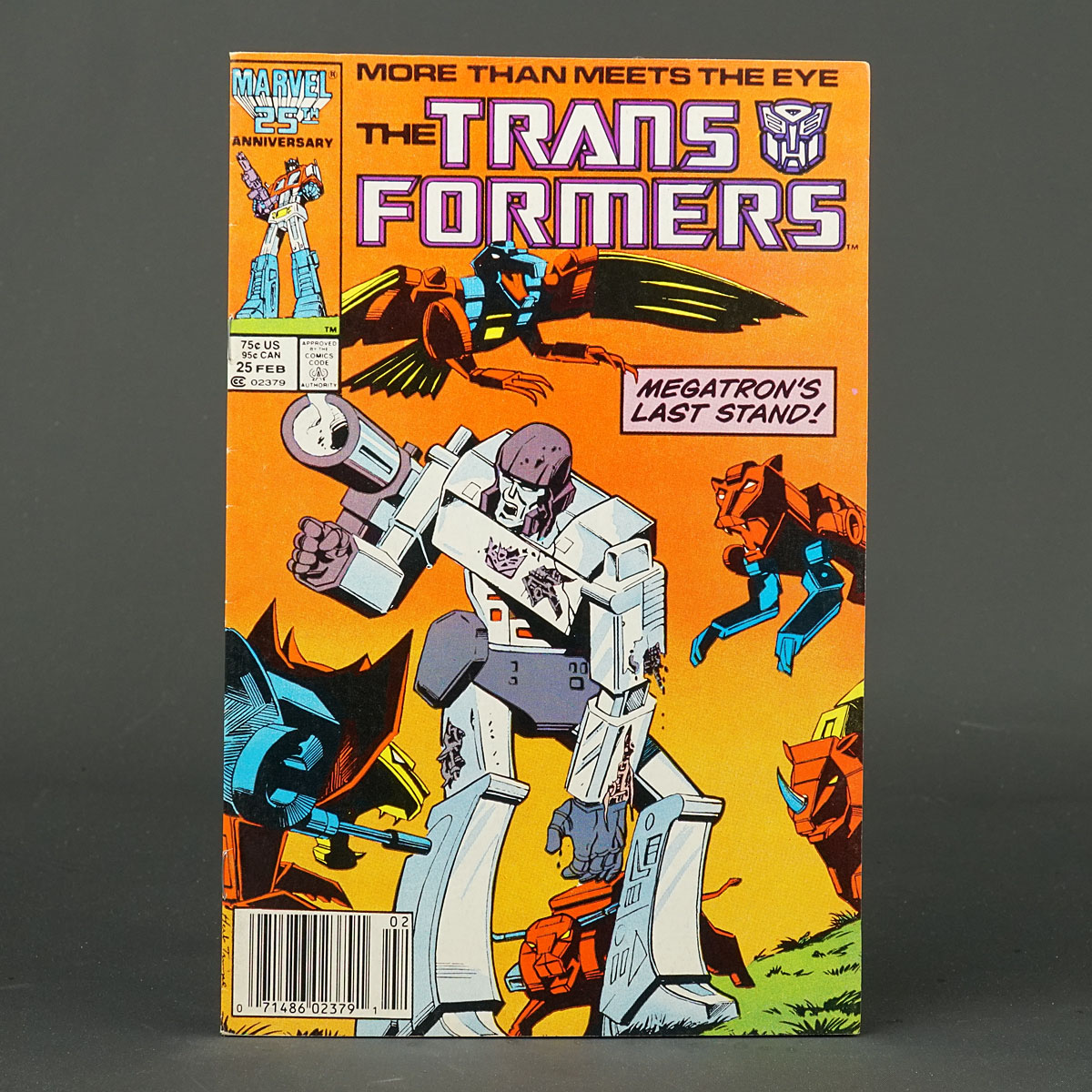 THE TRANSFORMERS #25 Marvel Comics 1987 (CA) Trimpe (W) Budiansky 230926C