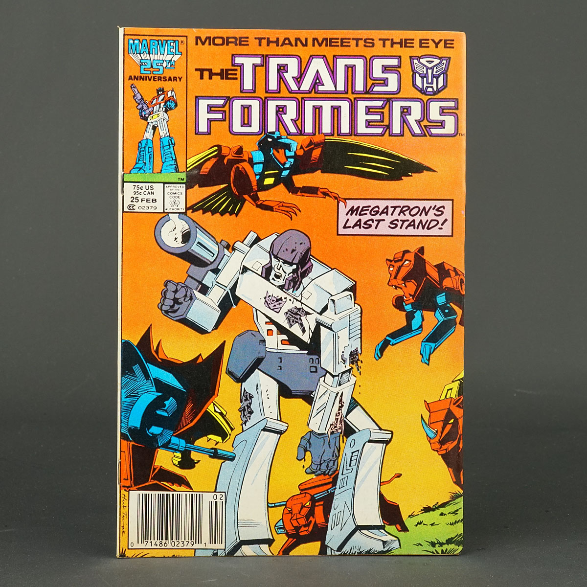 THE TRANSFORMERS #25 Marvel Comics 1987 (CA) Trimpe (W) Budiansky 230926Z