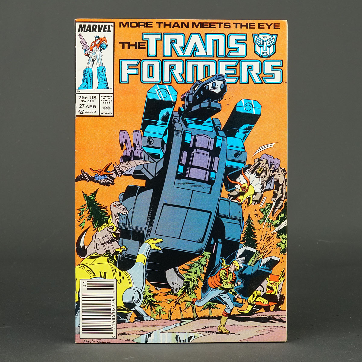 THE TRANSFORMERS #27 Marvel Comics 1987 (CA) Trimpe (W) Budiansky 230926F