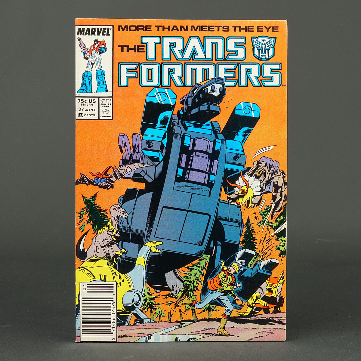 THE TRANSFORMERS #27 Marvel Comics 1987 (CA) Trimpe (W) Budiansky 230926G