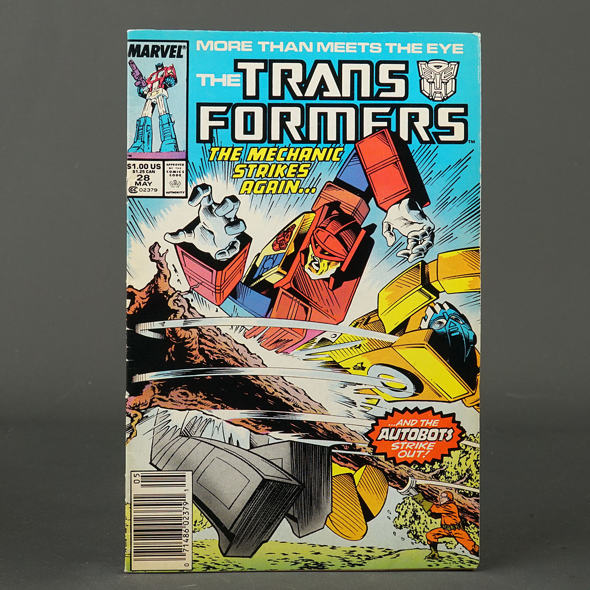 THE TRANSFORMERS #28 Marvel Comics 1987 (CA) Akin (W) Budiansky 231010D