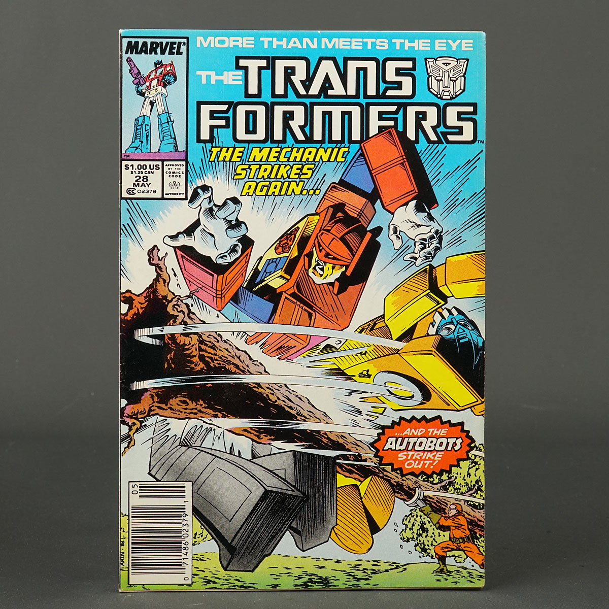 THE TRANSFORMERS #28 Marvel Comics 1987 (CA) Akin (W) Budiansky 231010E