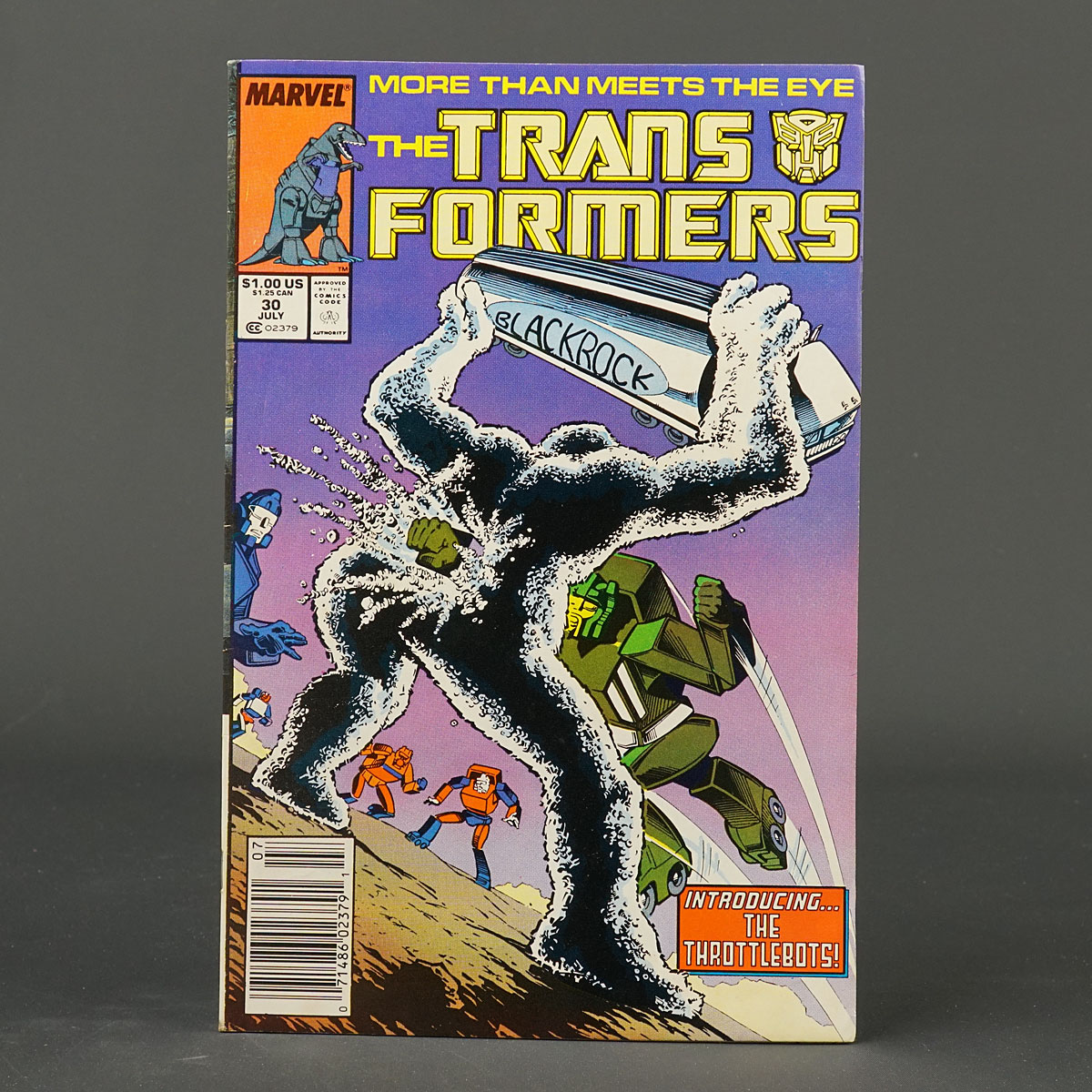 THE TRANSFORMERS #30 Marvel Comics 1987 (CA) Trimpe (W) Budiansky 210422B